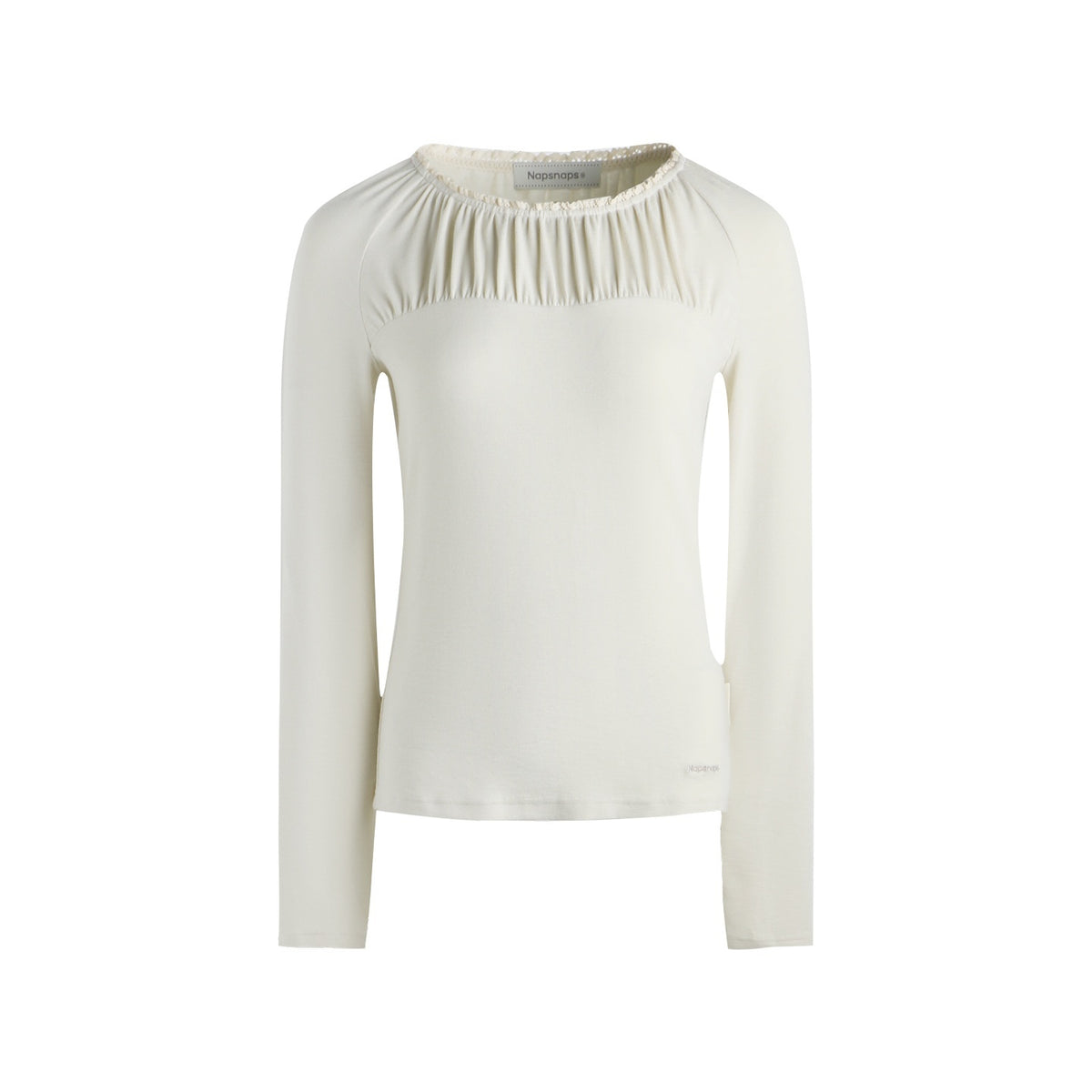 NAPSNAPS_Pleated_Embroidered_Striped_Knit_Women&