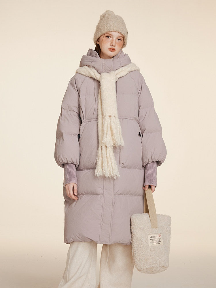 NAPSNAPS_Puffer_Zipper_Patchwork_Hooded_Loose_Women&