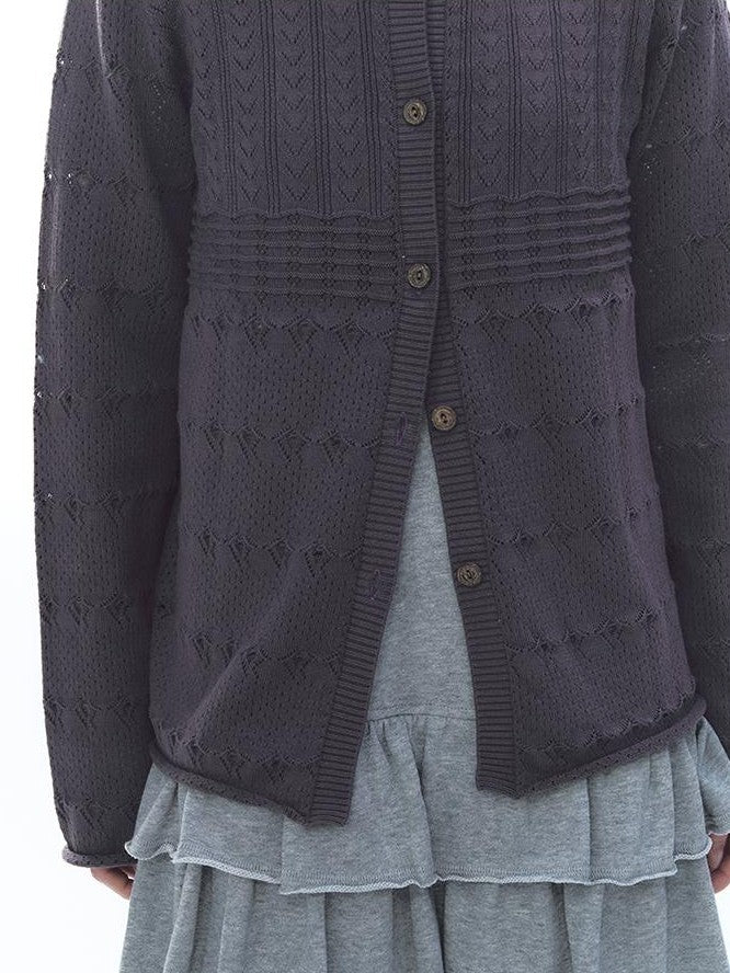 NAPSNAPS Rolled Edge Jacquard Geometric Women&