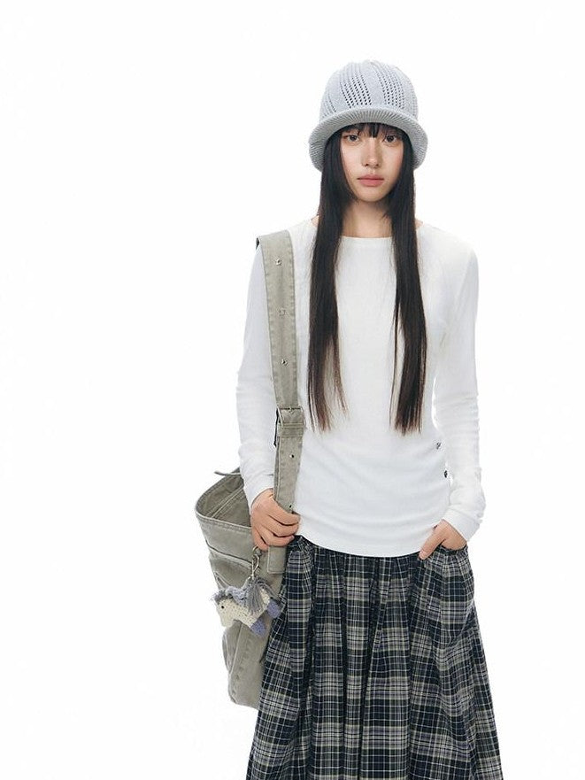 NAPSNAPS Slim Fit Decorative Button Layered Knitted Women&