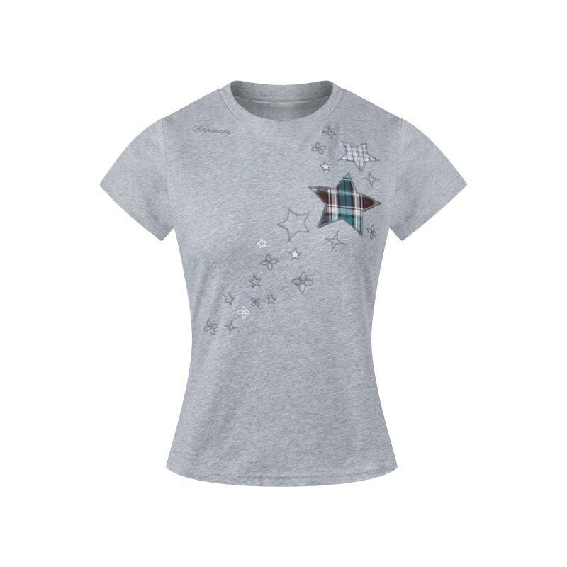 NAPSNAPS_Star_Applique_Embroidered_Slim_Fit_Women&