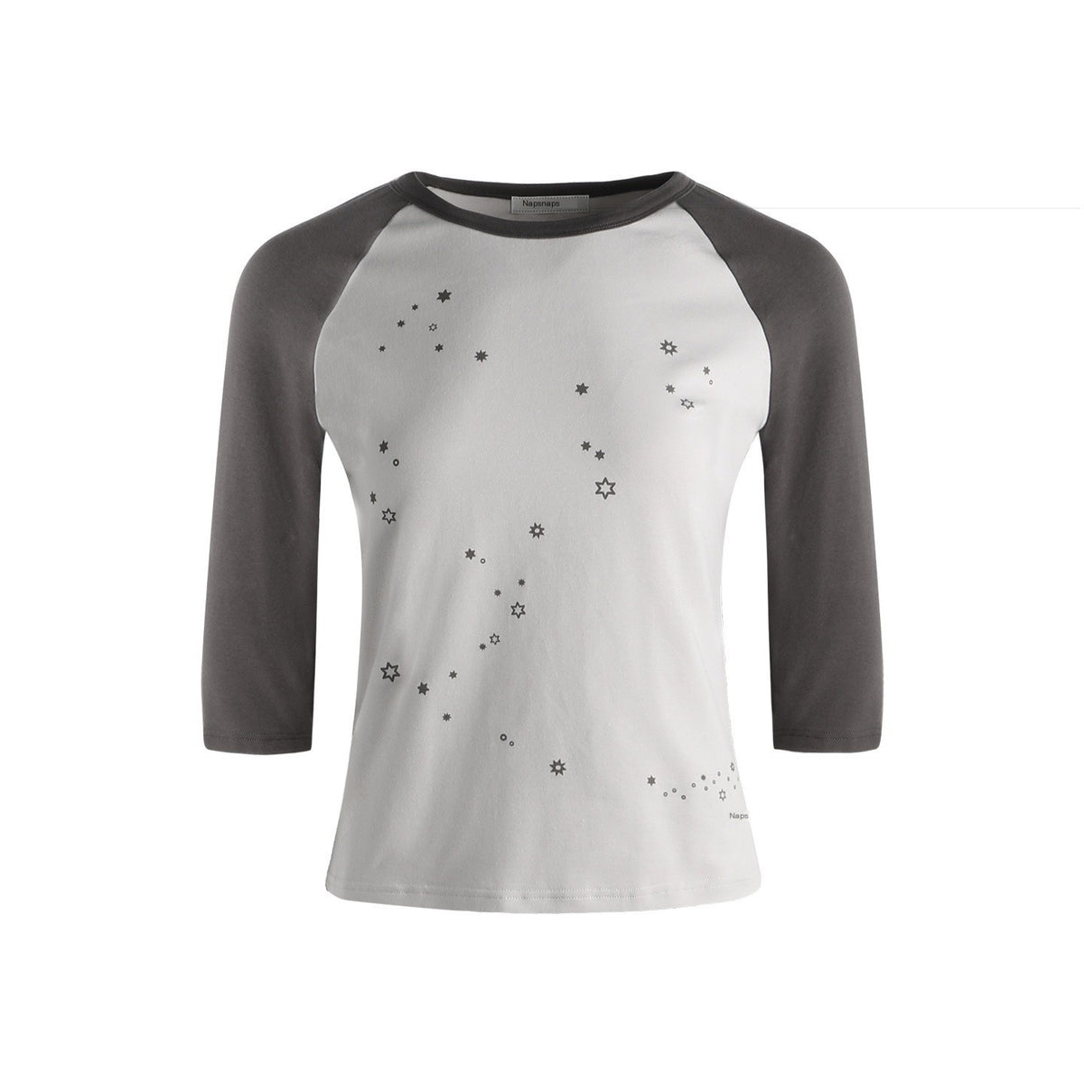 NAPSNAPS_Star_Print_Colorblock_Raglan_Women&