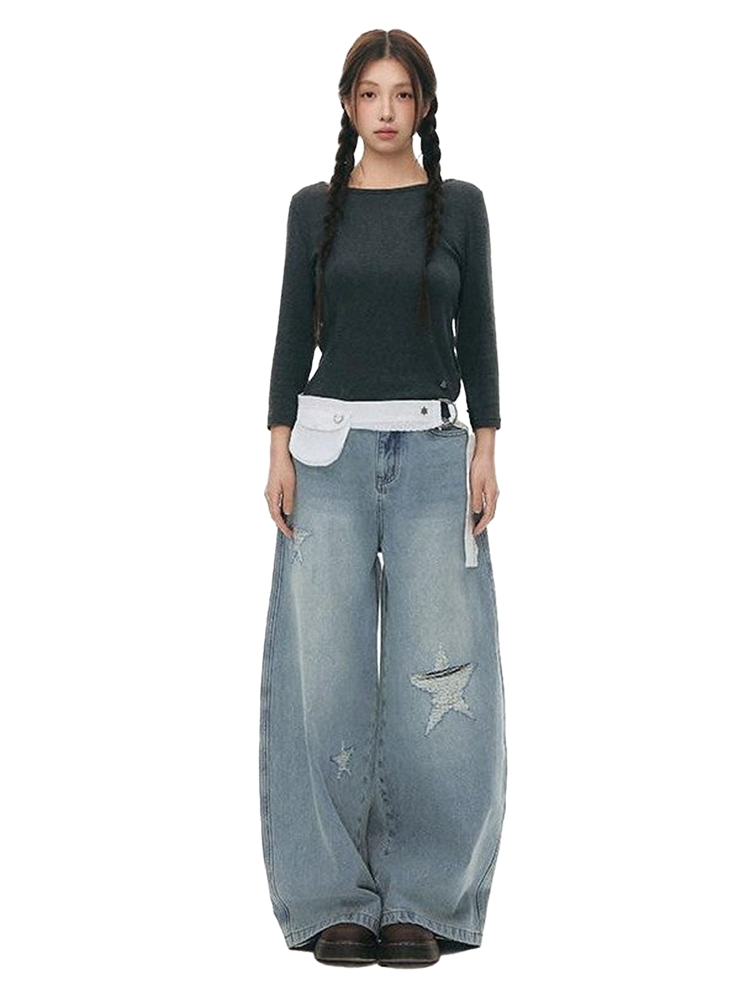 NAPSNAPS Star Splice Reversible Layered Women&