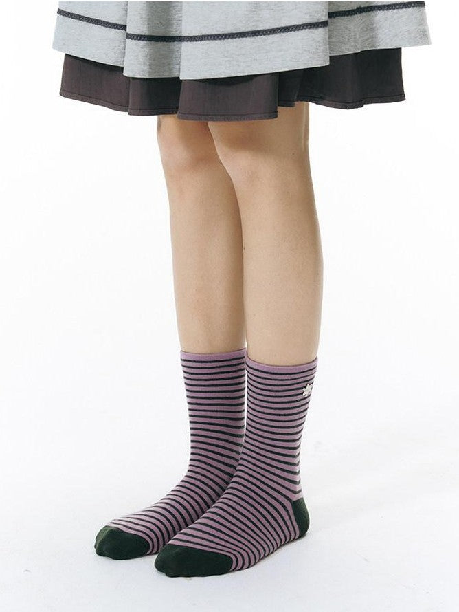 NAPSNAPS Star Striped Steel Emblem Women&
