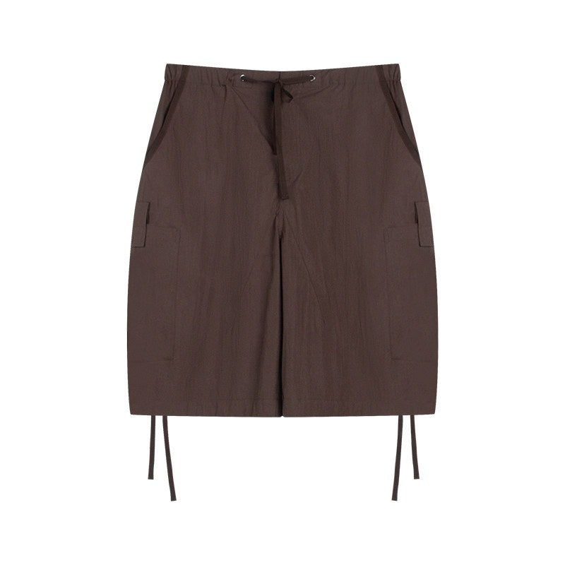 NAPSNAPS_Utility_Cargo_Pocket_Drawstring_Curved_Hem_Women&