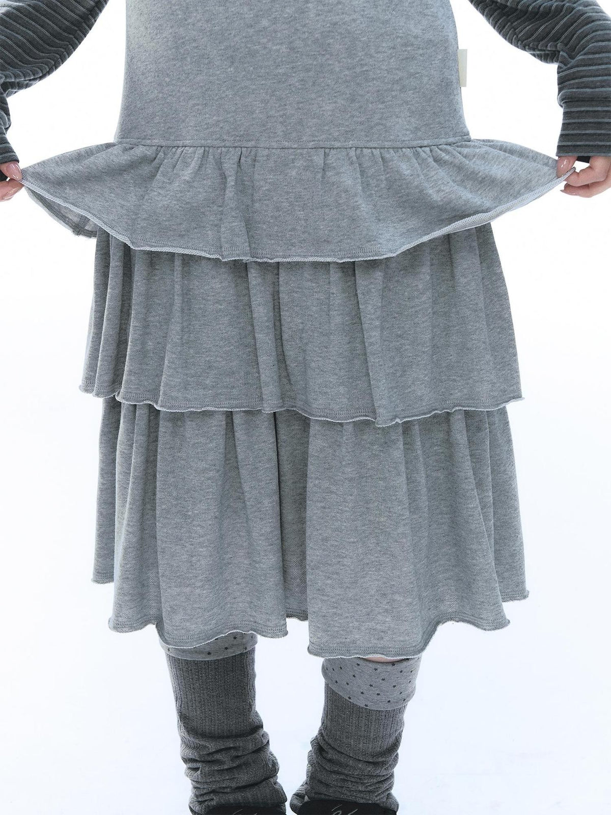 NAPSNAPS Vintage Knit Tiered Women&