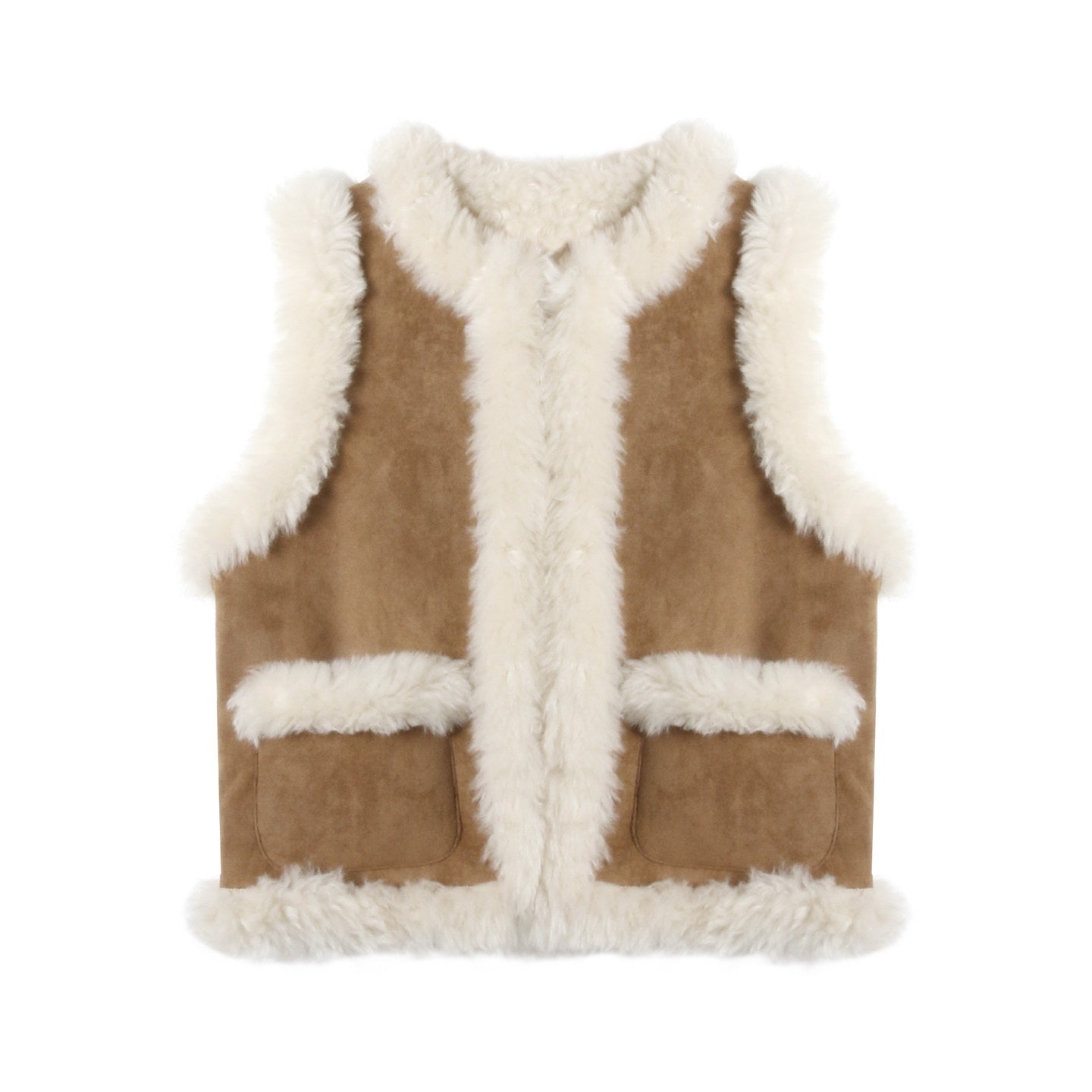 NAPSNAPS_Vintage_Reversible_Plush_Faux_Suede_Patch_Hem_Women&