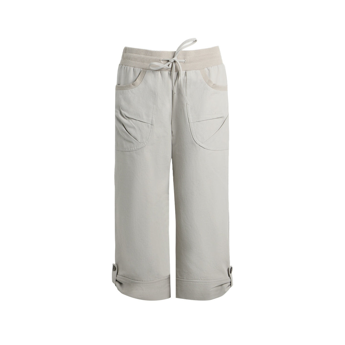 NAPSNAPS_Vintage_Ribbed_Waist_Large_Pocket_Pleated_Rolled_Hem_Women&