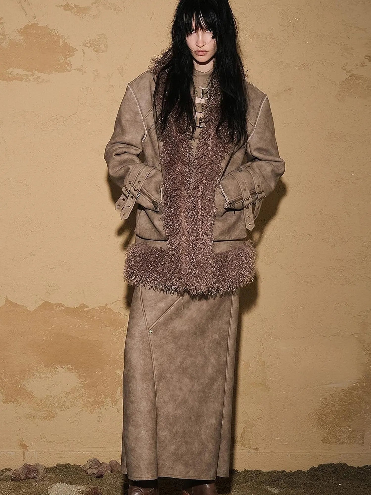 Astro Patchwork Leather Jacket