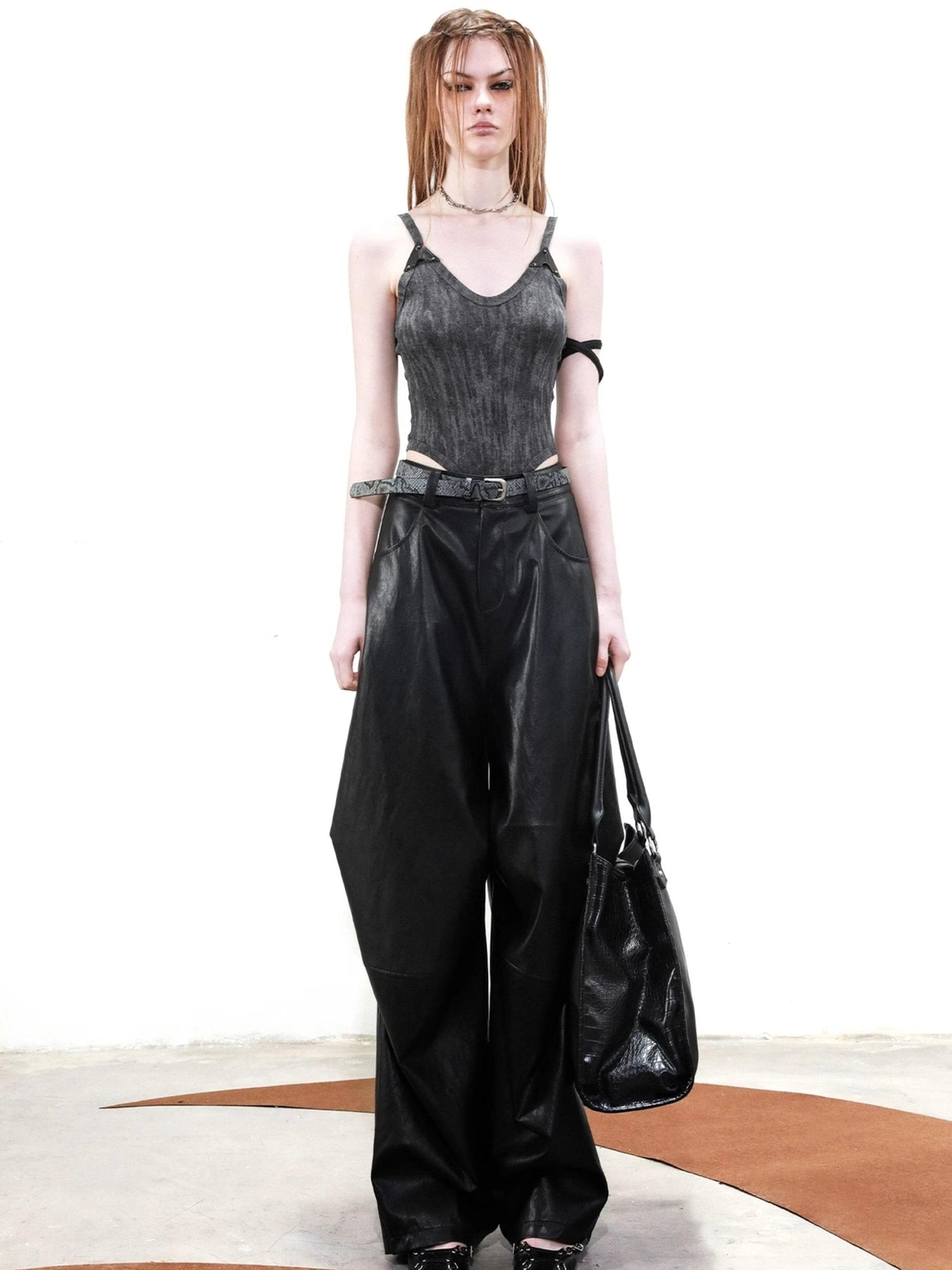 UpdateNN NORTH NODE Boiling Rule Textured Bustier Bodysuit