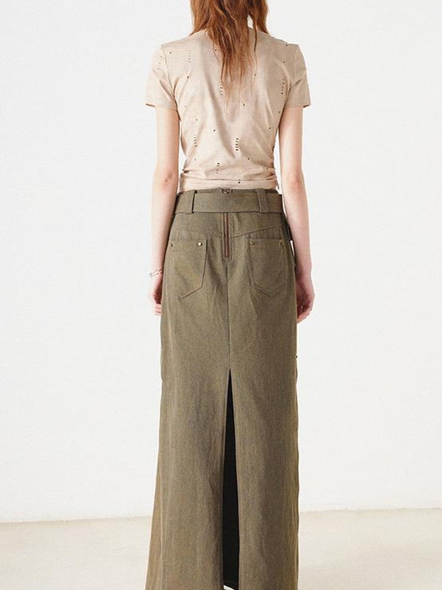 UpdateNN NORTH NODE Cropped High Waist Slim Fit Tee