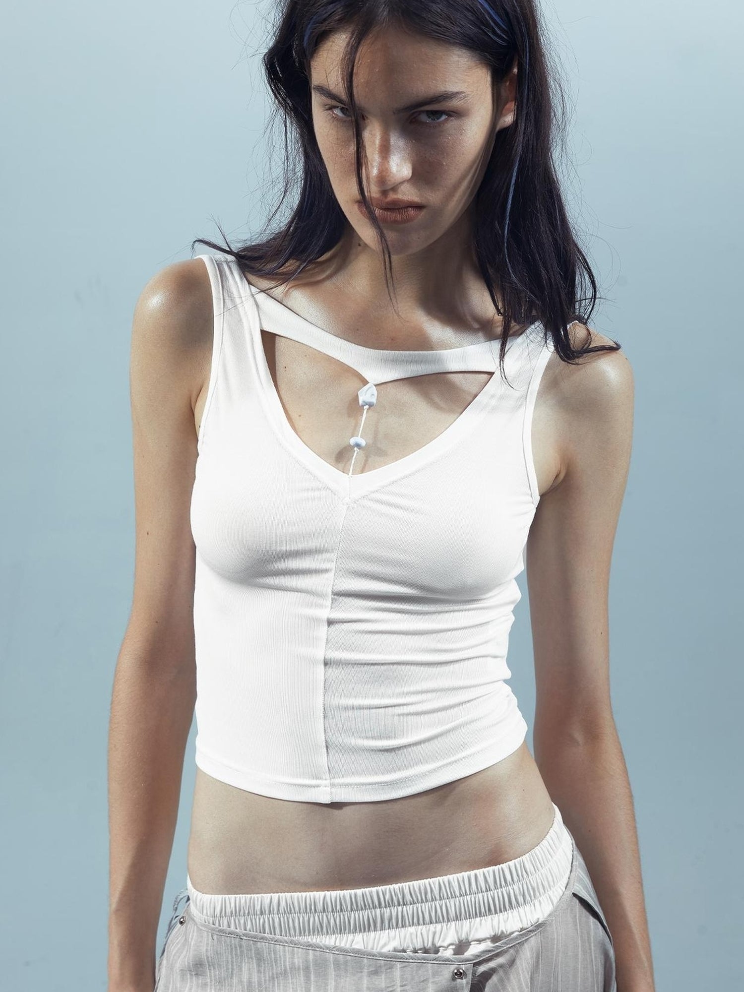 UpdateNN NORTH NODE Ethereal Modal Beaded Camisole For Summer