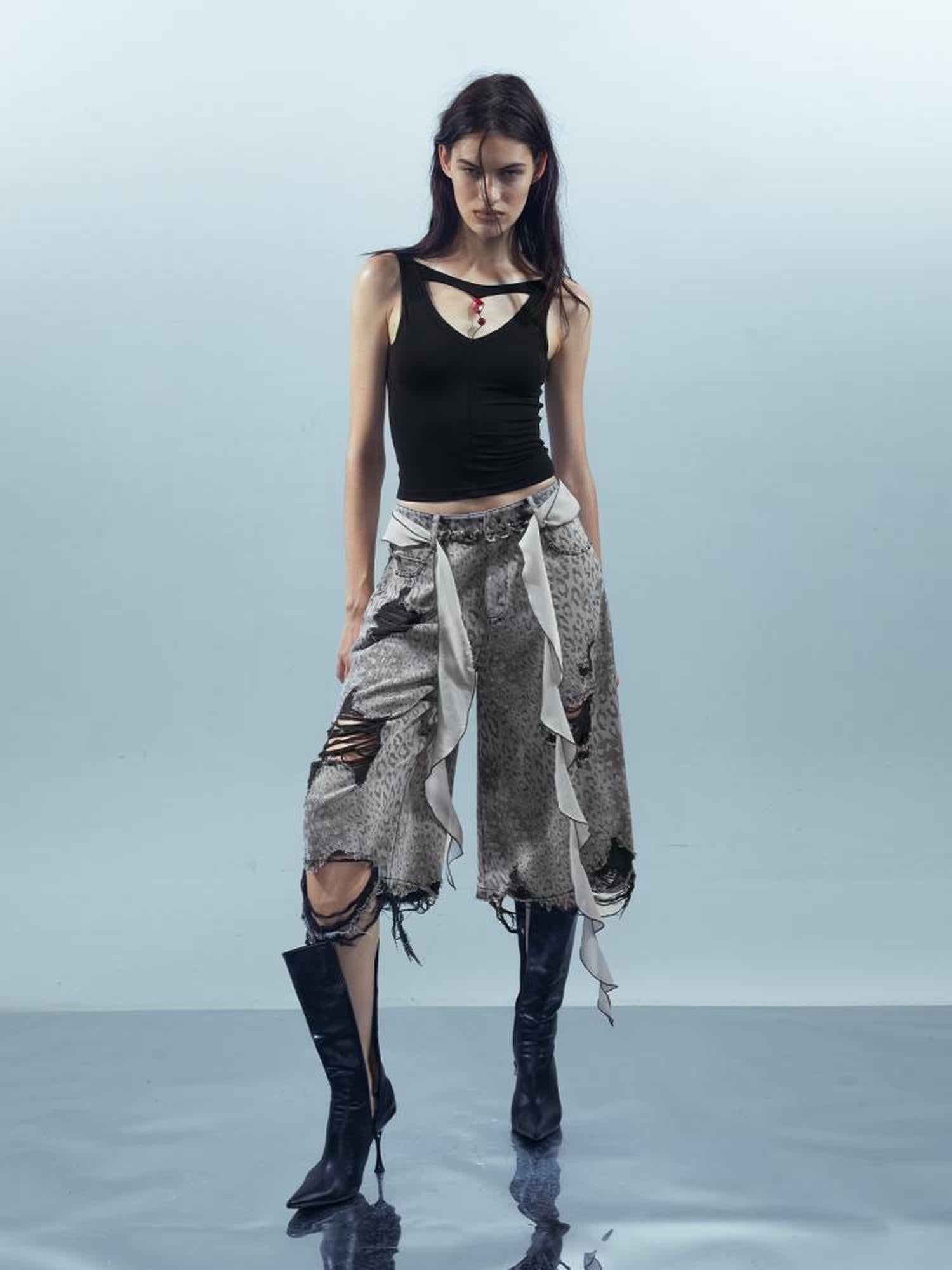 UpdateNN NORTH NODE Ethereal Modal Beaded Camisole For Summer