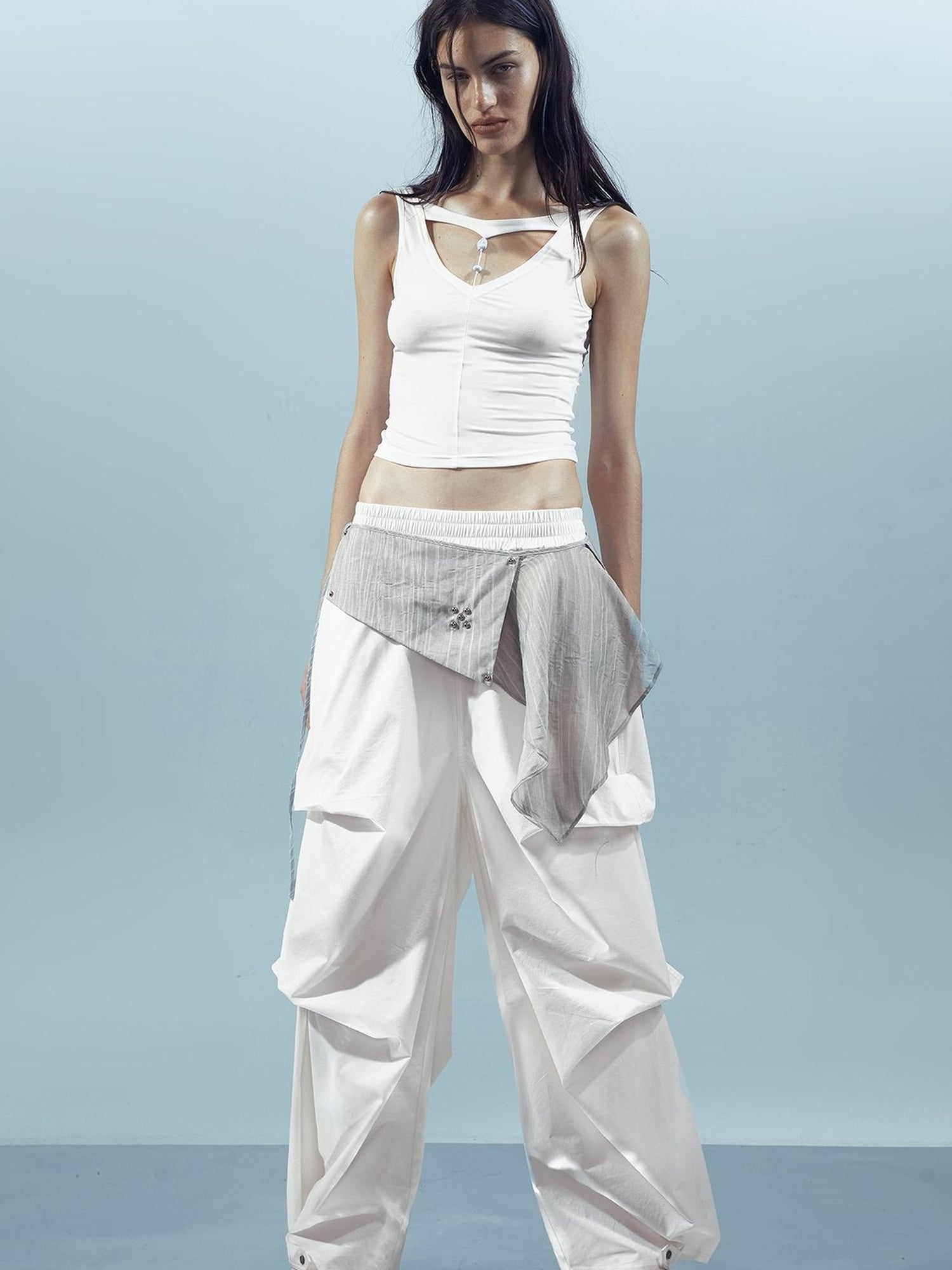 UpdateNN NORTH NODE Ethereal Modal Beaded Camisole For Summer
