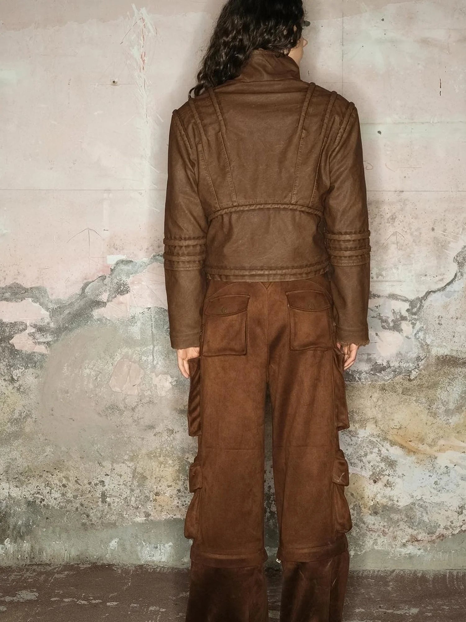 Faux Fur Shearling Short Coat