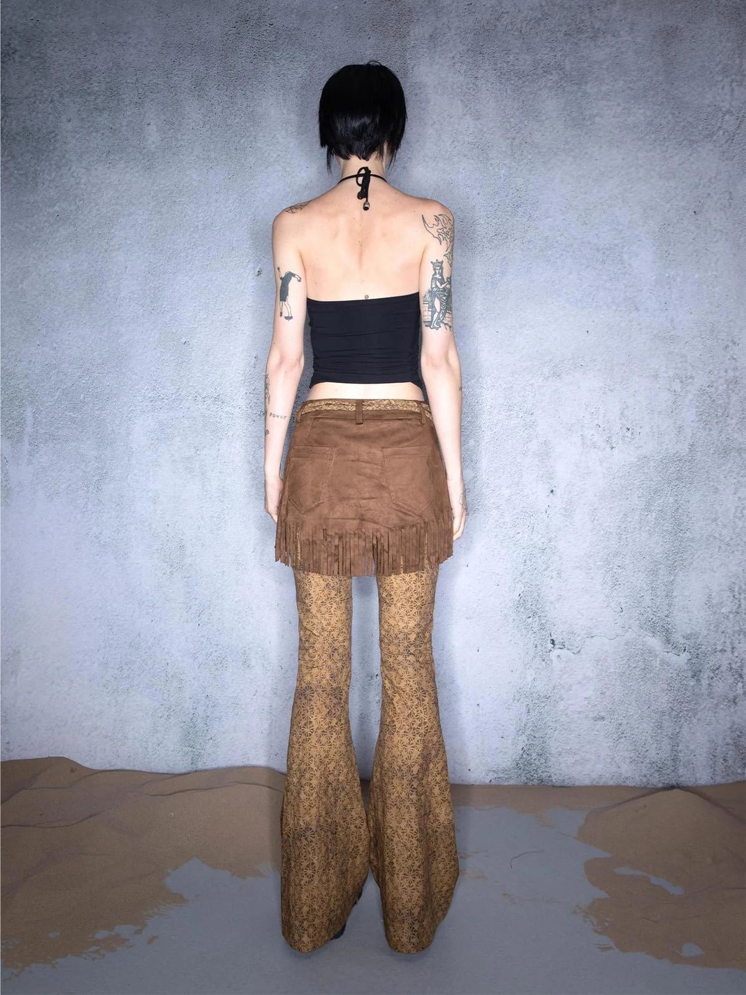 Heartwild Flash Beaded Modal Halter Top