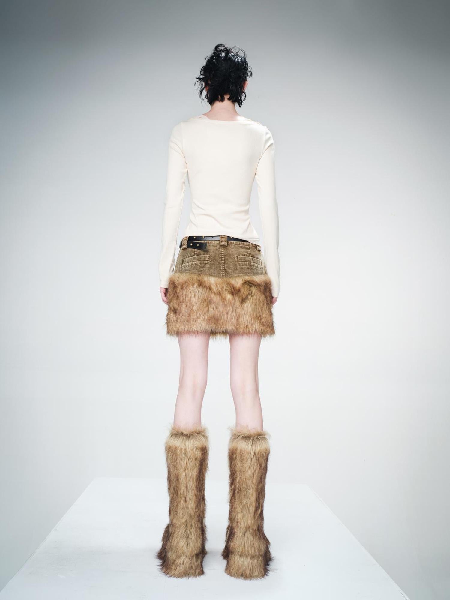 UpdateNN NORTH NODE Mesh Panel Knit Top With Color Block Design