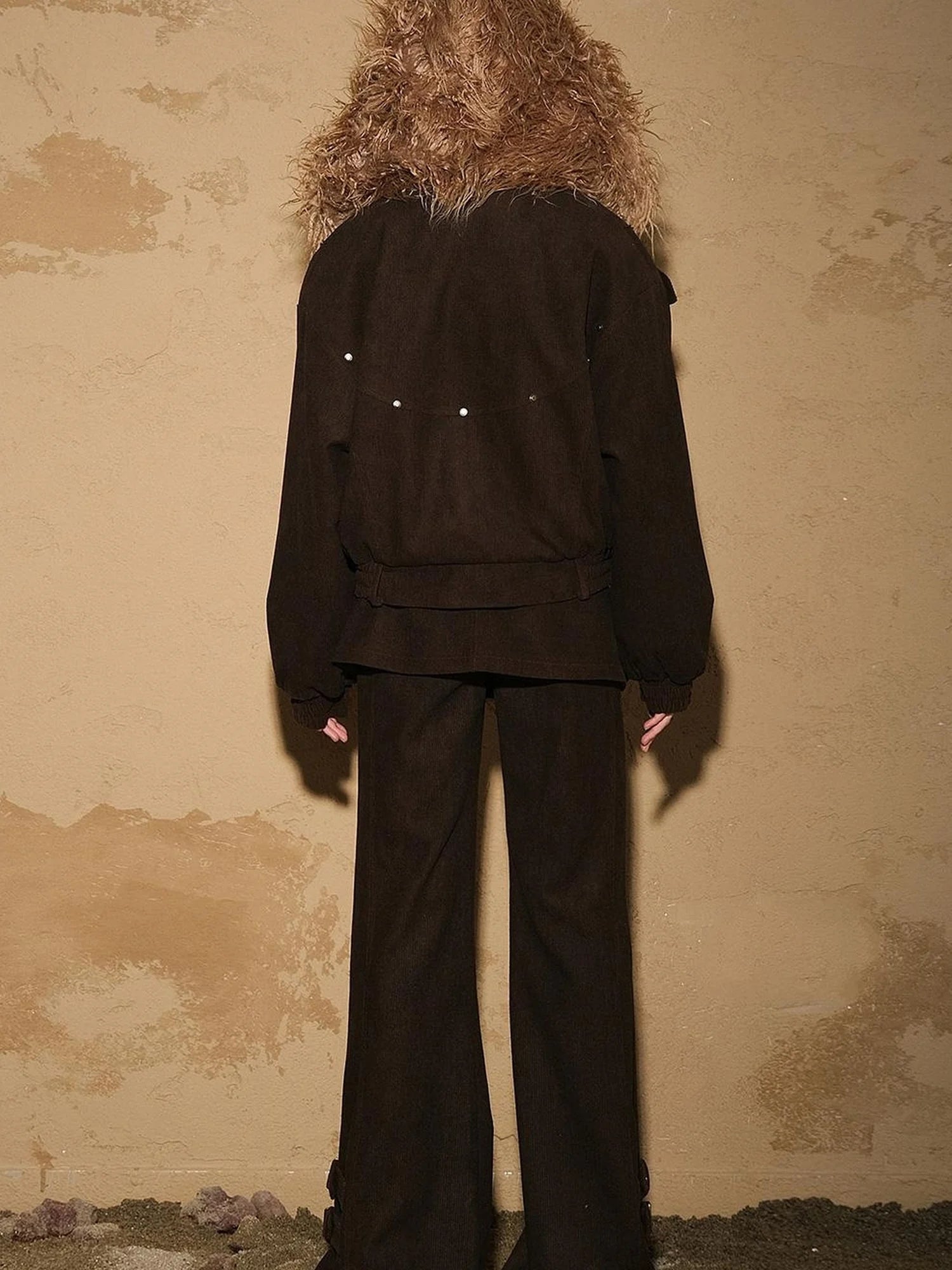 Patchwork Quilted Short Puffer Jacket