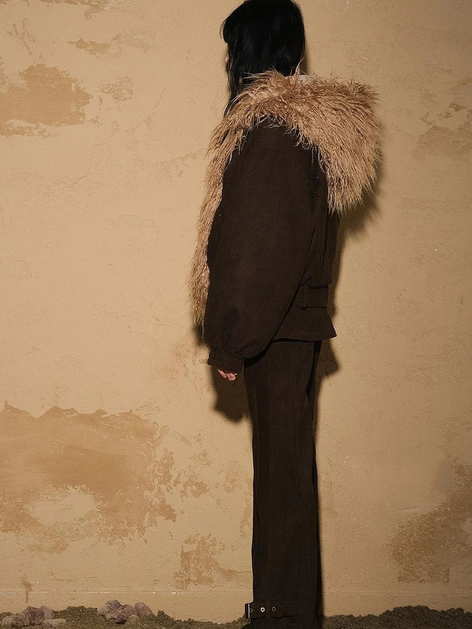 Patchwork Quilted Short Puffer Jacket