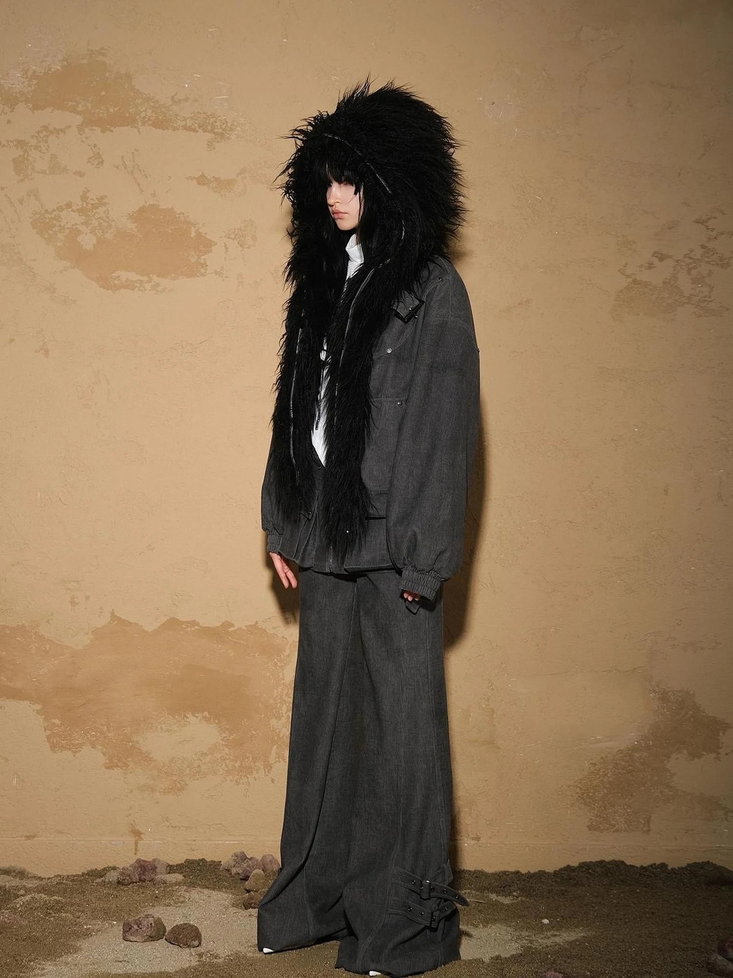 Patchwork Quilted Short Puffer Jacket