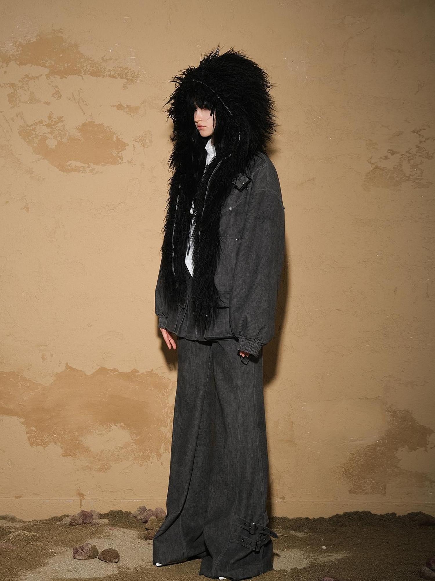 UpdateNN NORTH NODE Patchwork Quilted Short Puffer Jacket