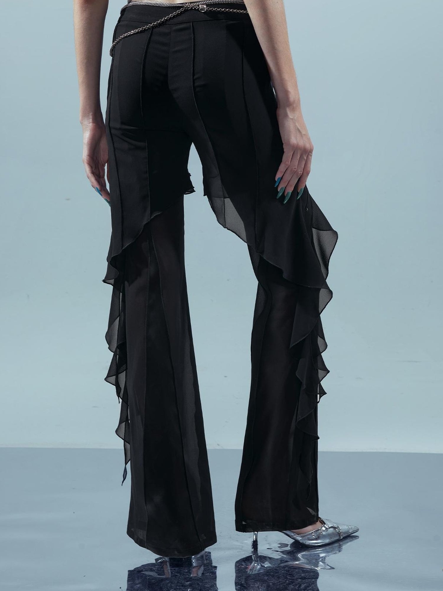 UpdateNN NORTH NODE Piscean Loom Ethereal Threads Flared Pants