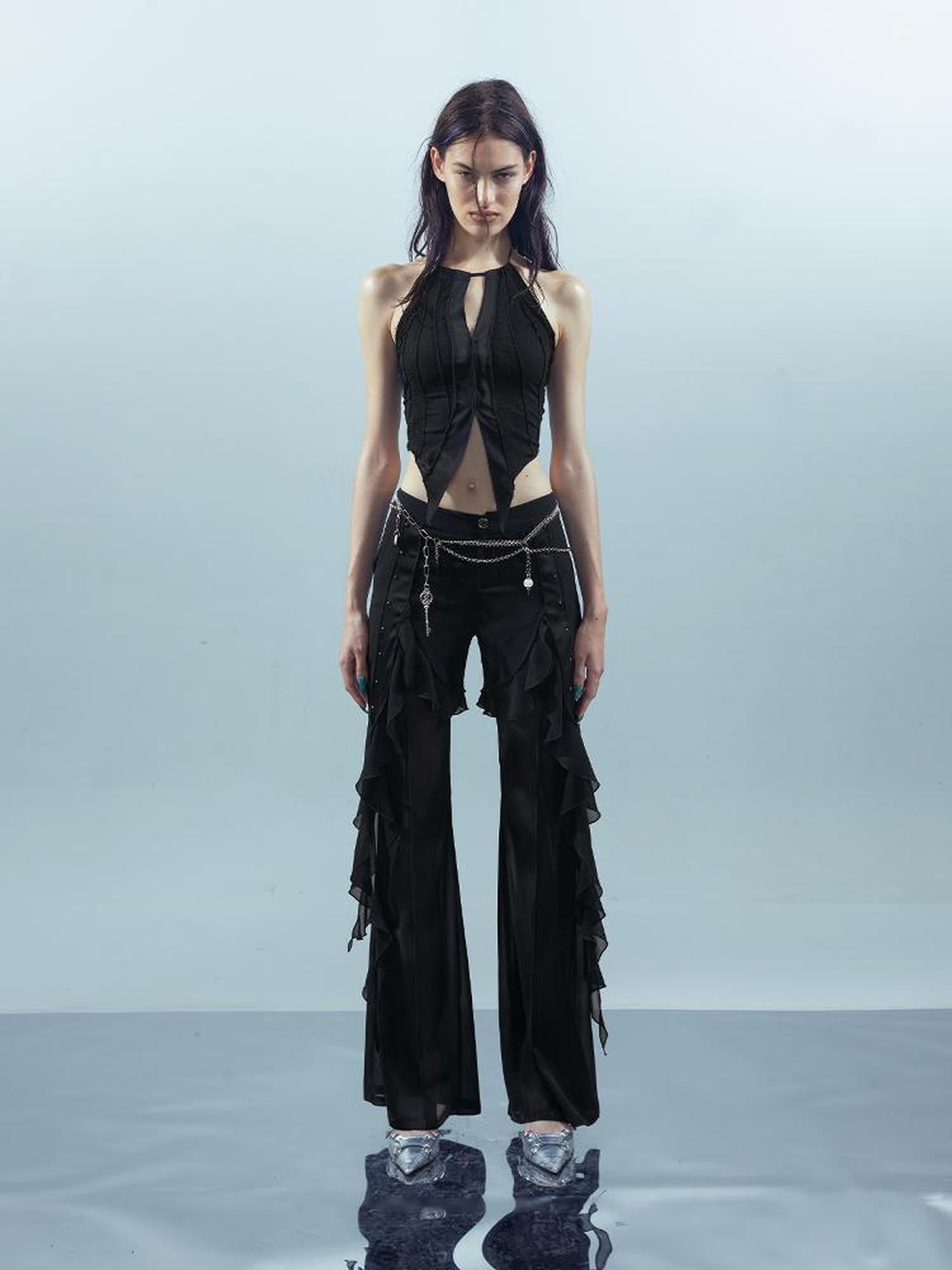 UpdateNN NORTH NODE Piscean Loom Ethereal Threads Flared Pants