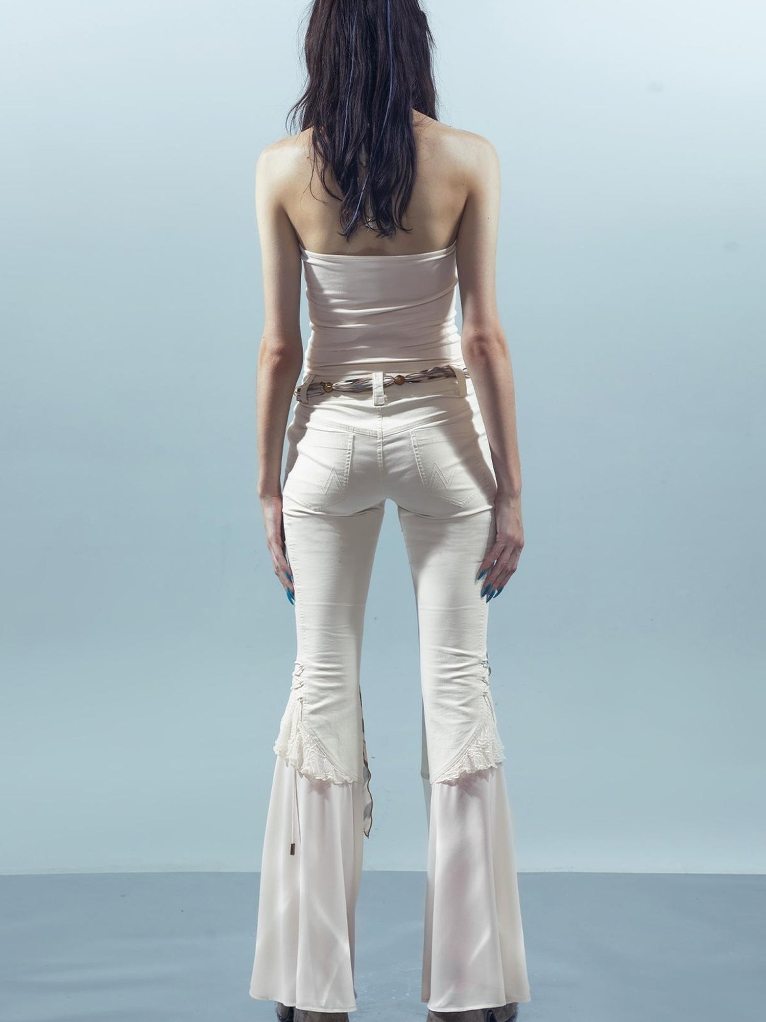UpdateNN NORTH NODE Piscean Loom Ethereal Threads Mirage Cross Strap Camisole