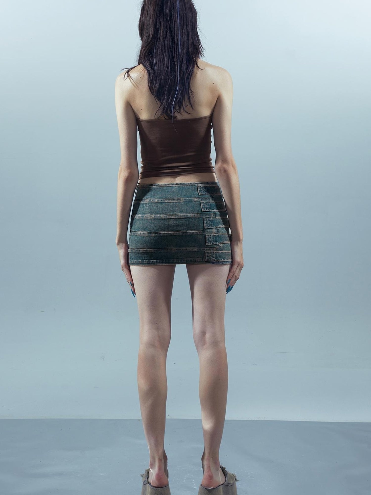 UpdateNN NORTH NODE Piscean Loom Ethereal Threads Mirage Cross Strap Camisole