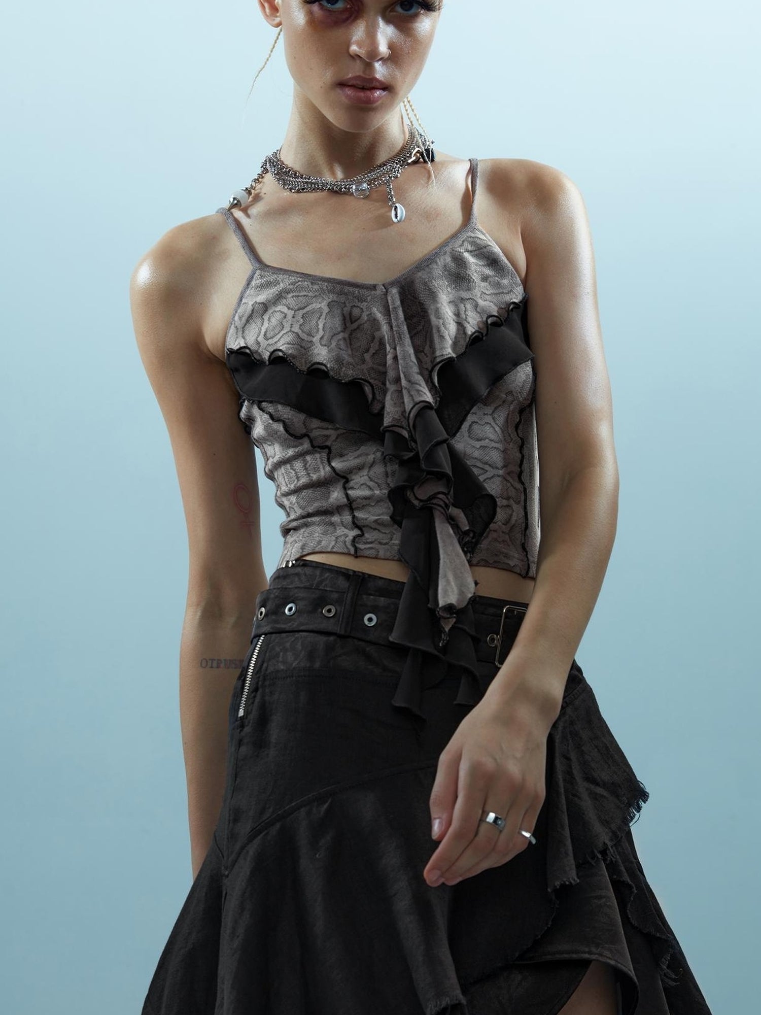 NN NORTH NODE Piscean Loom Ethereal Threads Serpentine Camisole