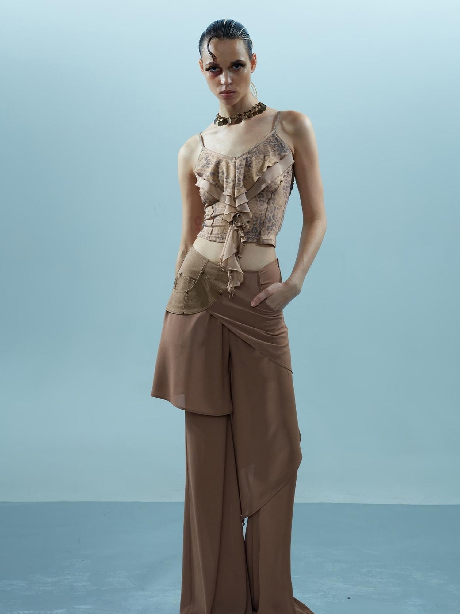 NN NORTH NODE Piscean Loom Ethereal Threads Serpentine Camisole