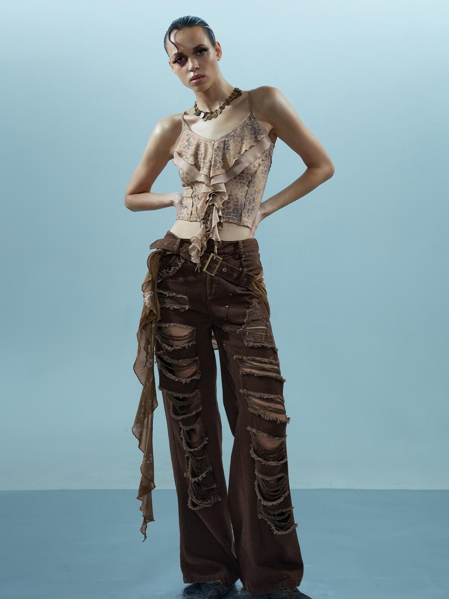 NN NORTH NODE Piscean Loom Ethereal Threads Serpentine Camisole