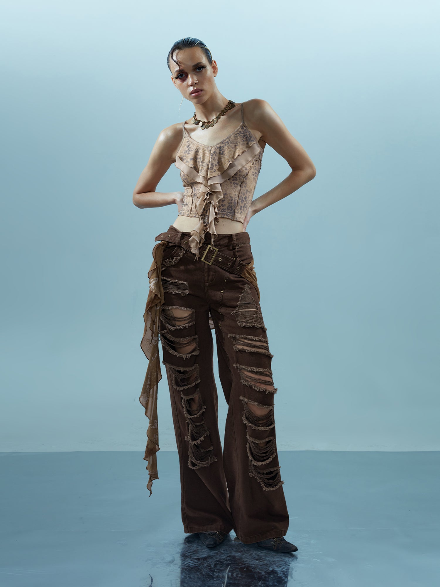 Piscean Loom Ethereal Threads Serpentine Camisole