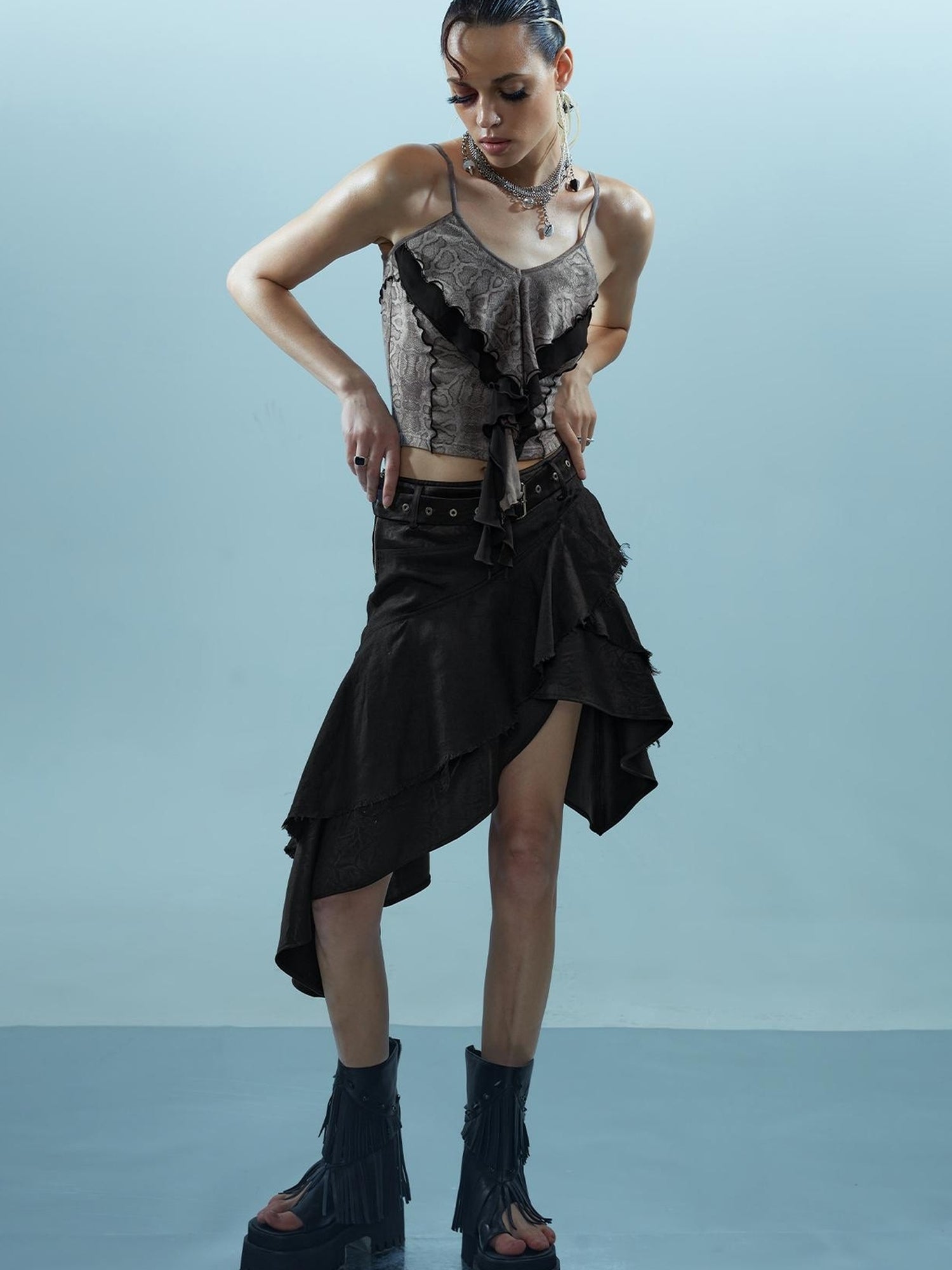 Piscean Loom Ethereal Threads Serpentine Camisole