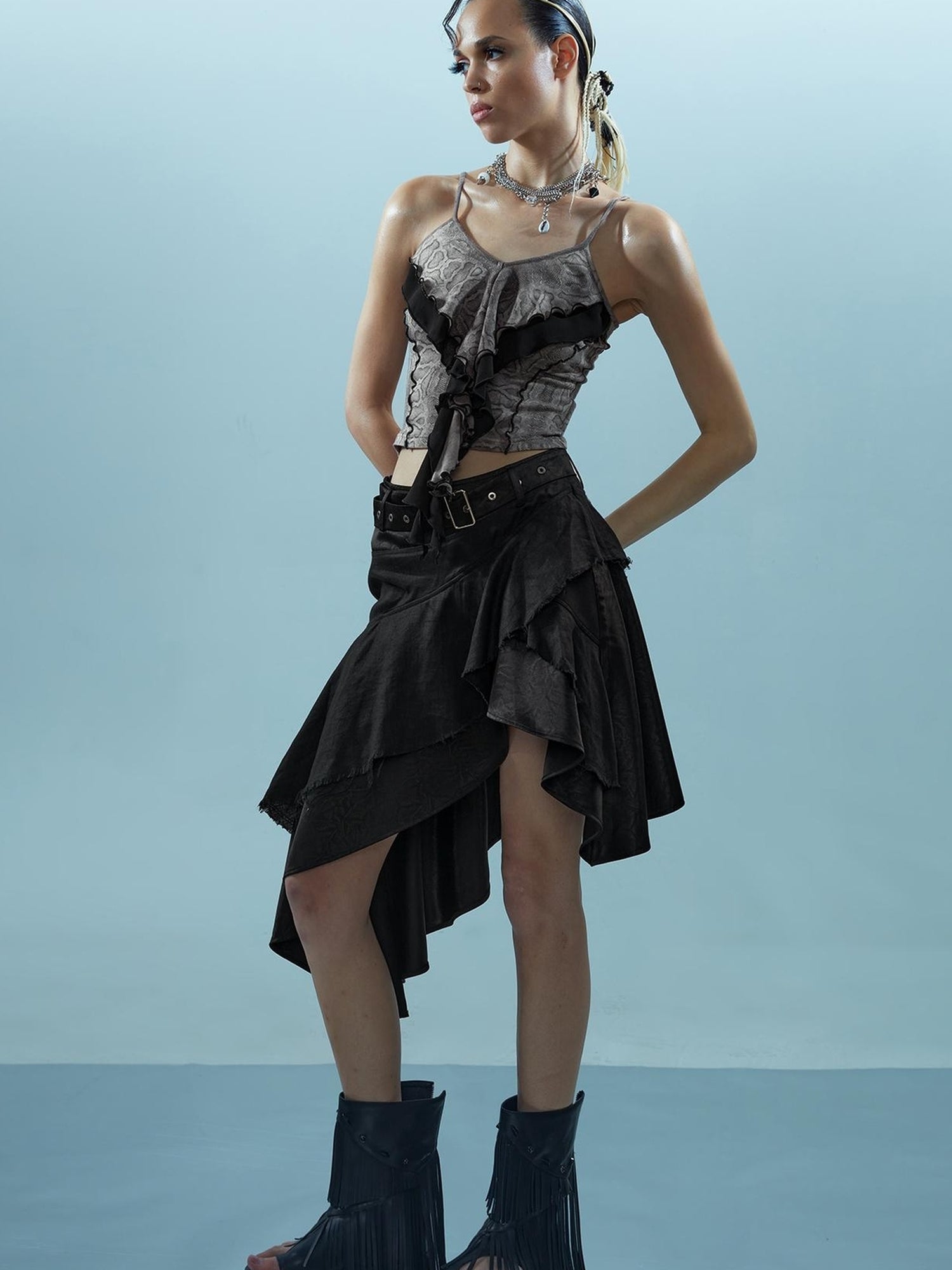 Piscean Loom Ethereal Threads Serpentine Camisole