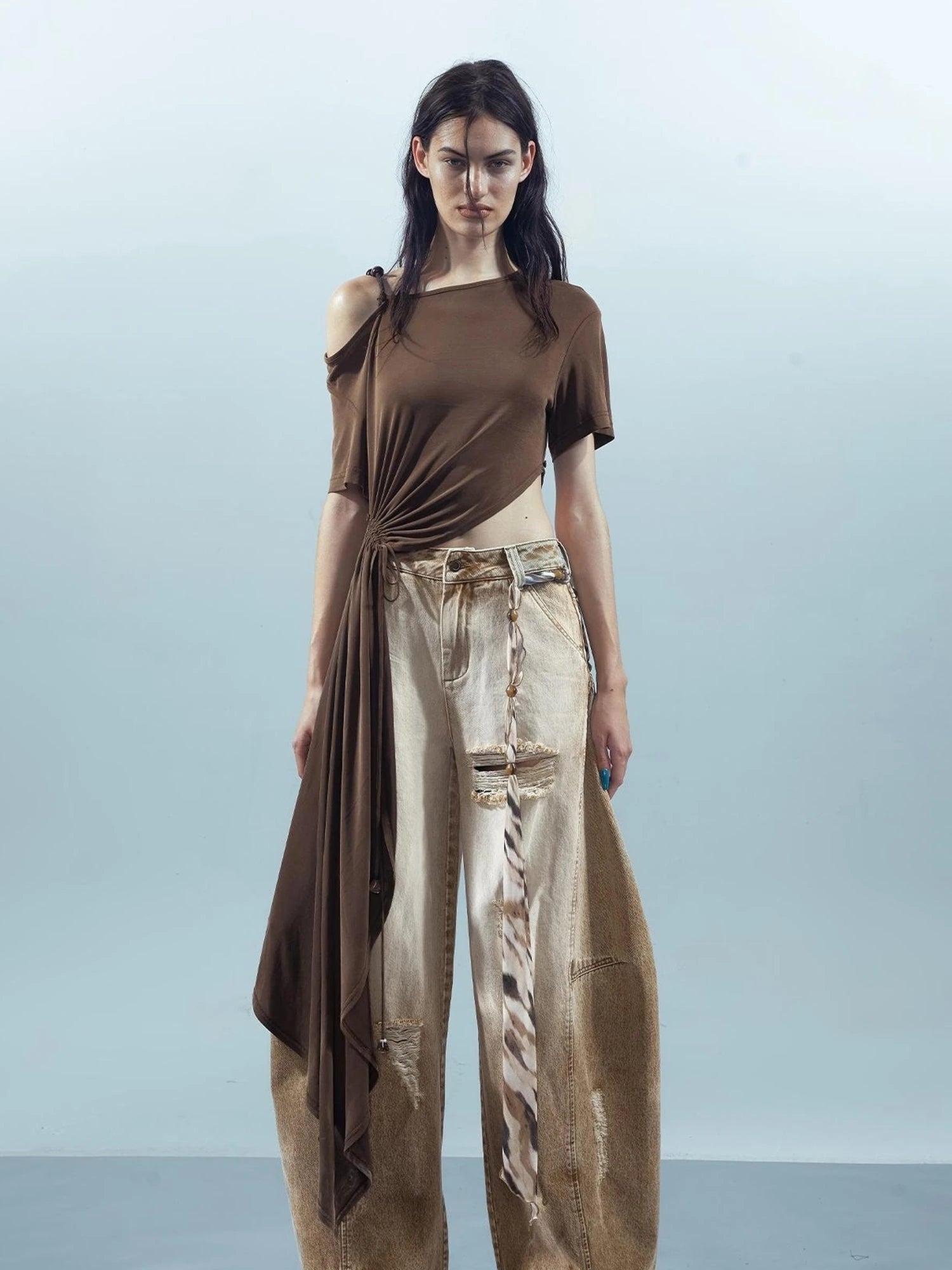 Piscean Loom Ethereal Threads Tapered Jeans