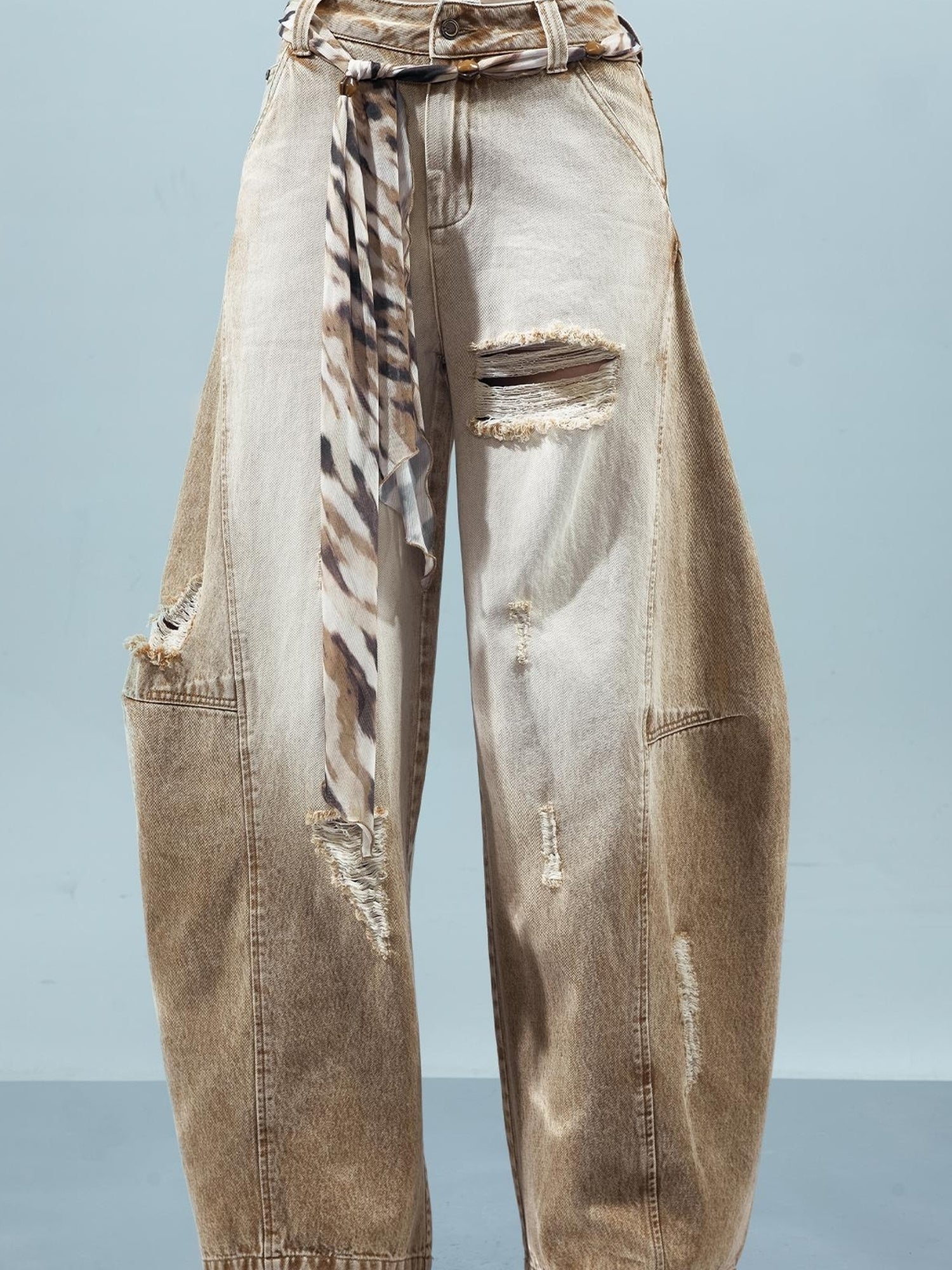 UpdateNN NORTH NODE Piscean Loom Ethereal Threads Tapered Jeans