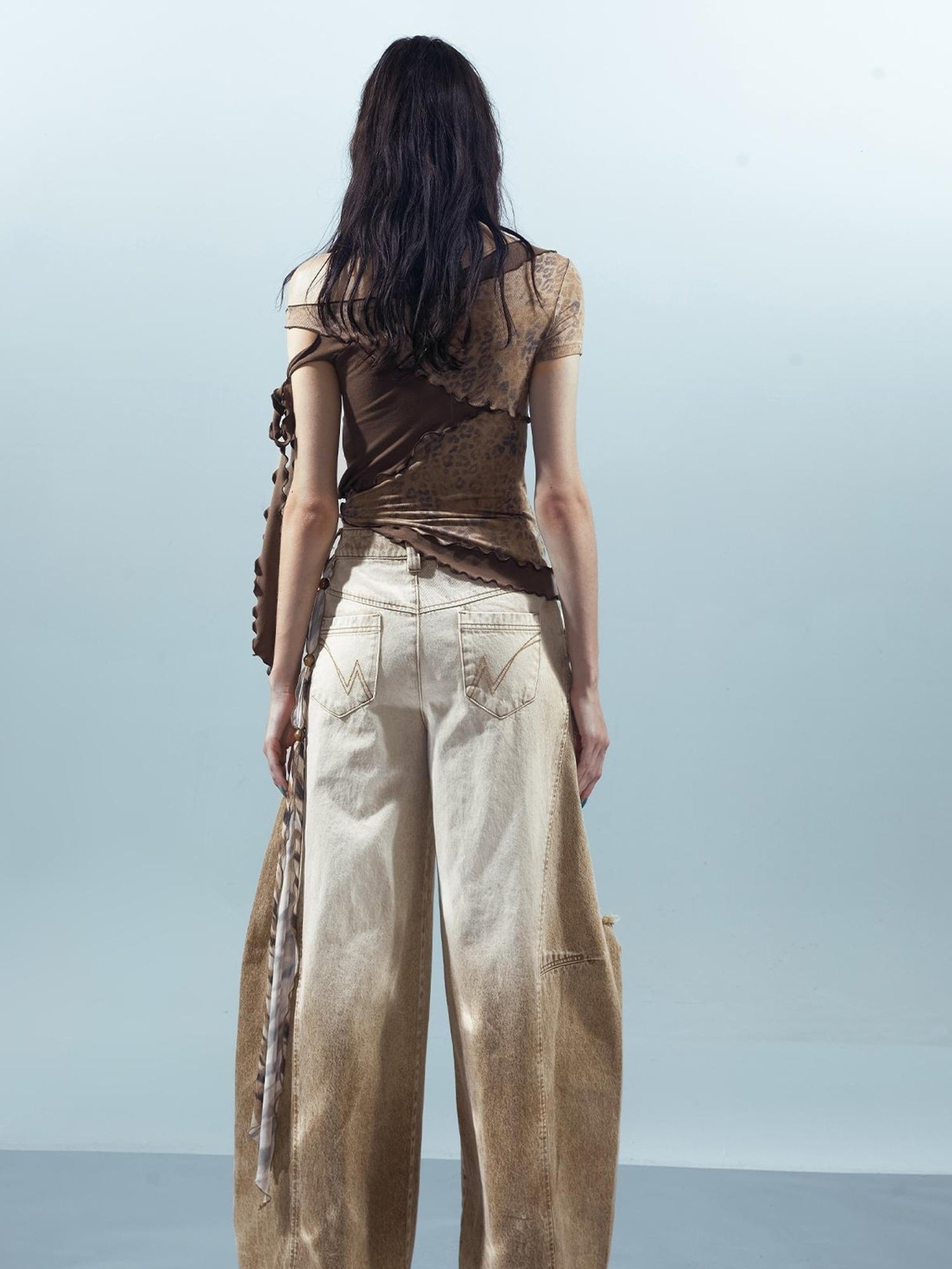 UpdateNN NORTH NODE Piscean Loom Ethereal Threads Tapered Jeans
