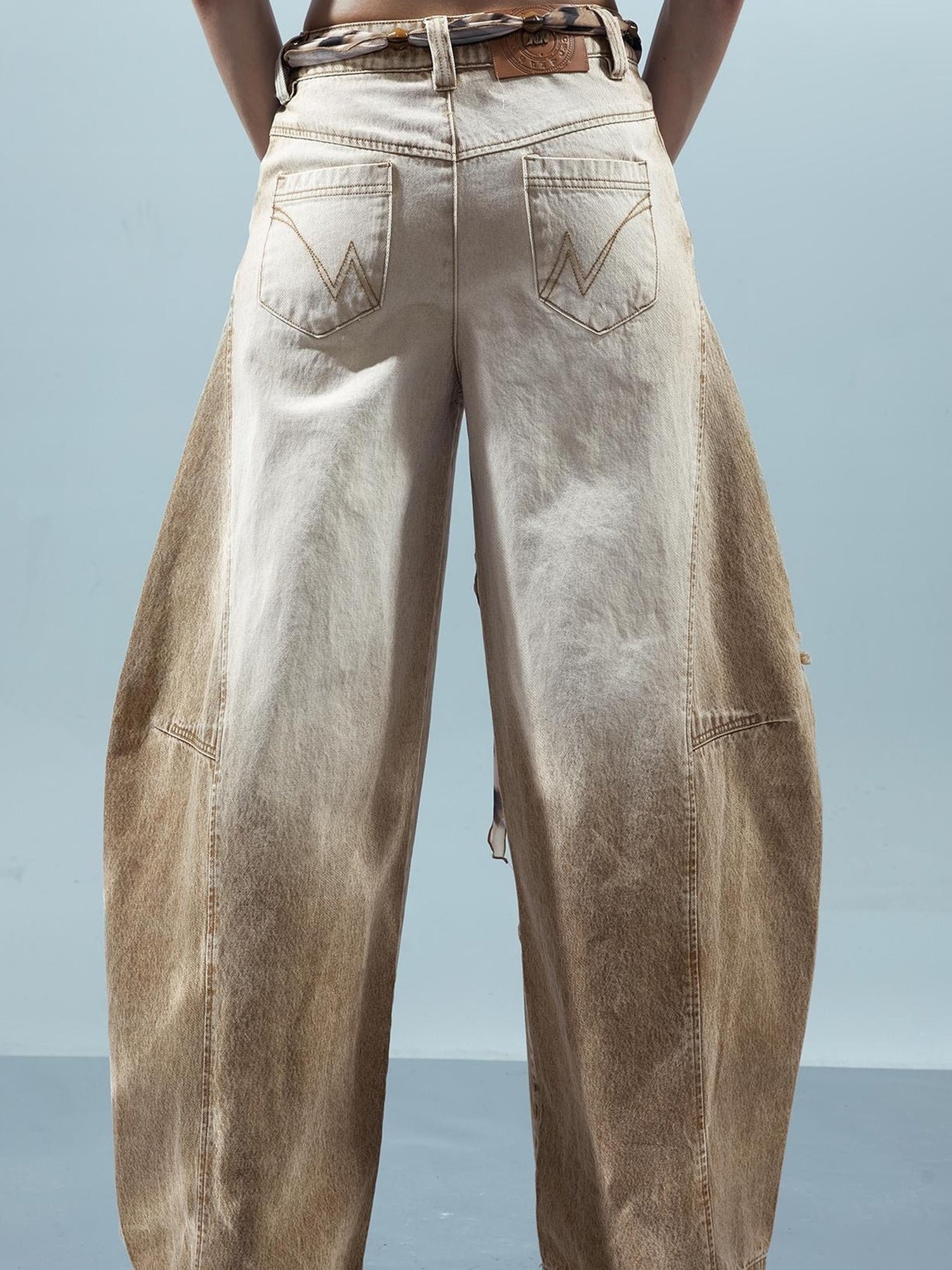 UpdateNN NORTH NODE Piscean Loom Ethereal Threads Tapered Jeans