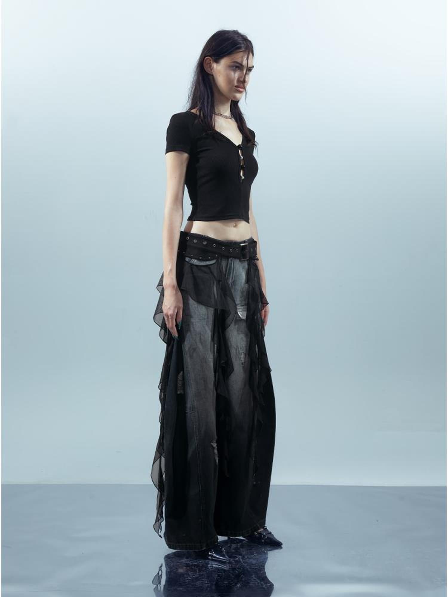 UpdateNN NORTH NODE Piscean Loom Ethereal Threads Tapered Jeans
