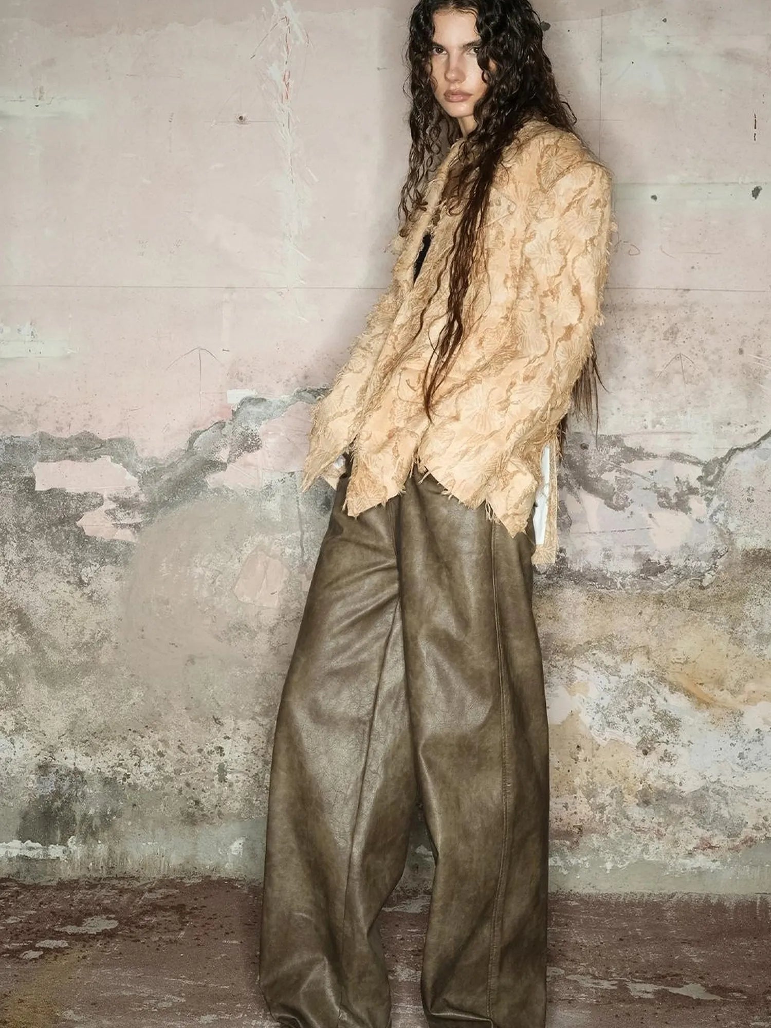 Tailored Cotton Linen Insulated Blazer