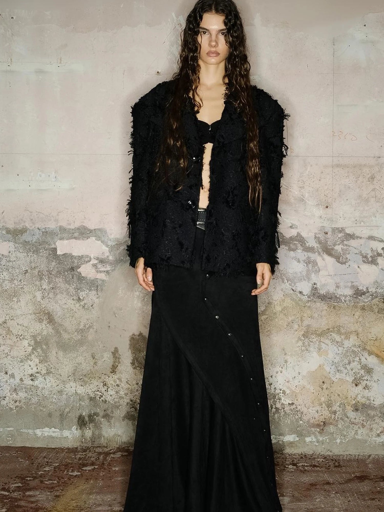 Tailored Cotton Linen Insulated Blazer