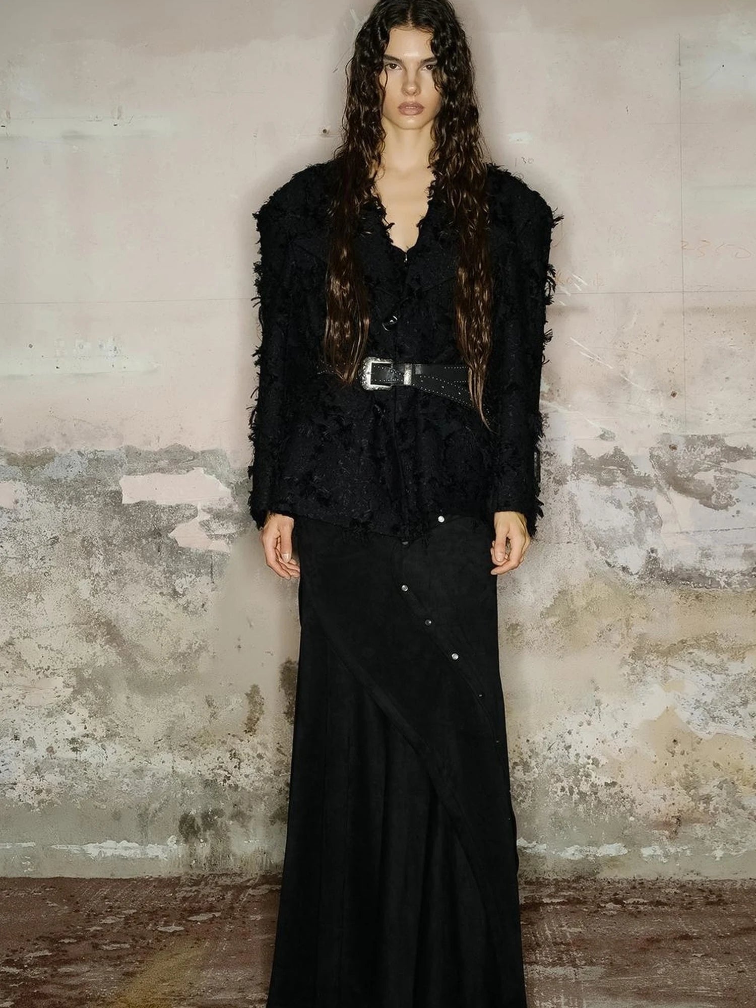 Tailored Cotton Linen Insulated Blazer