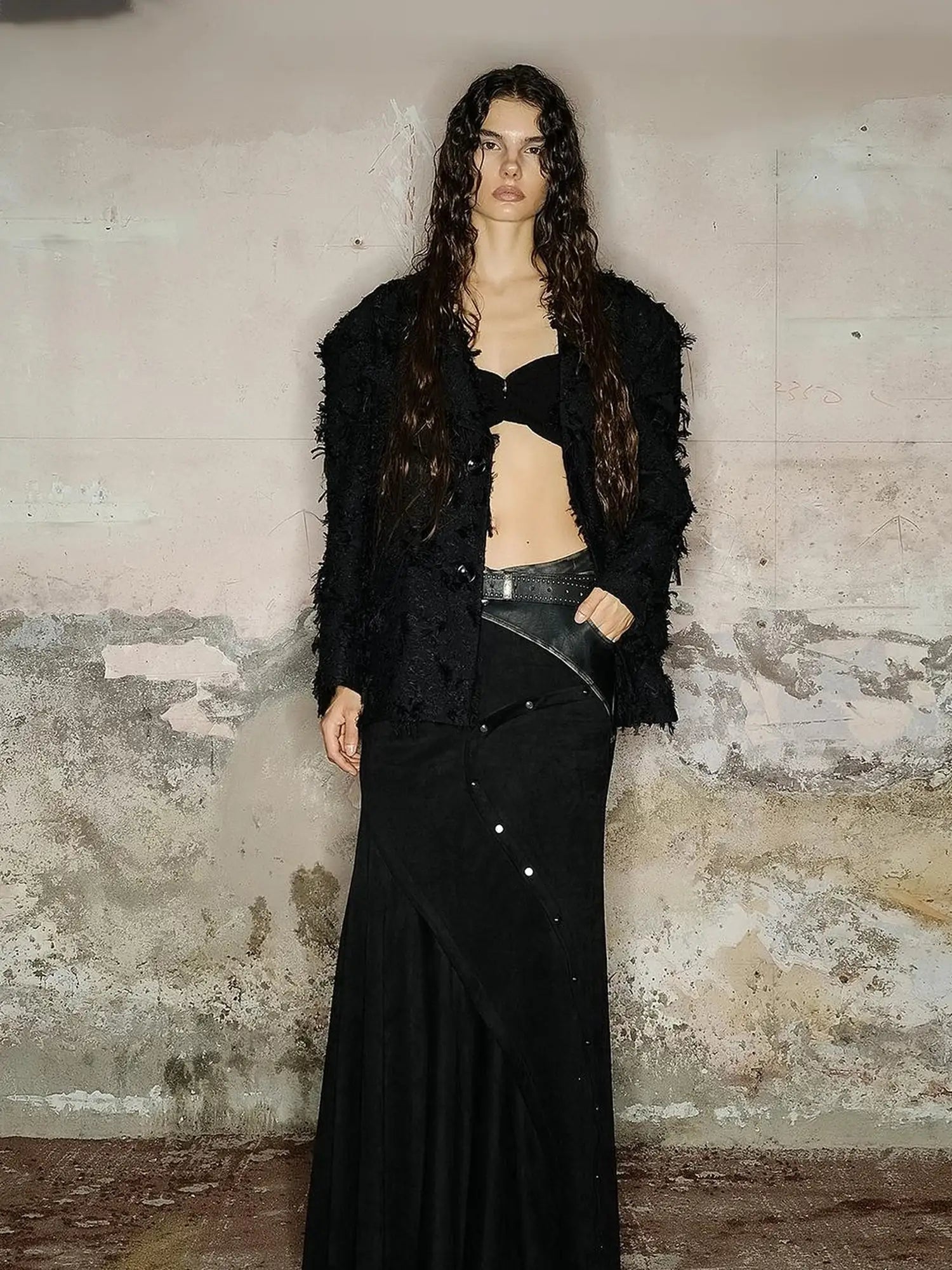 Tailored Cotton Linen Insulated Blazer