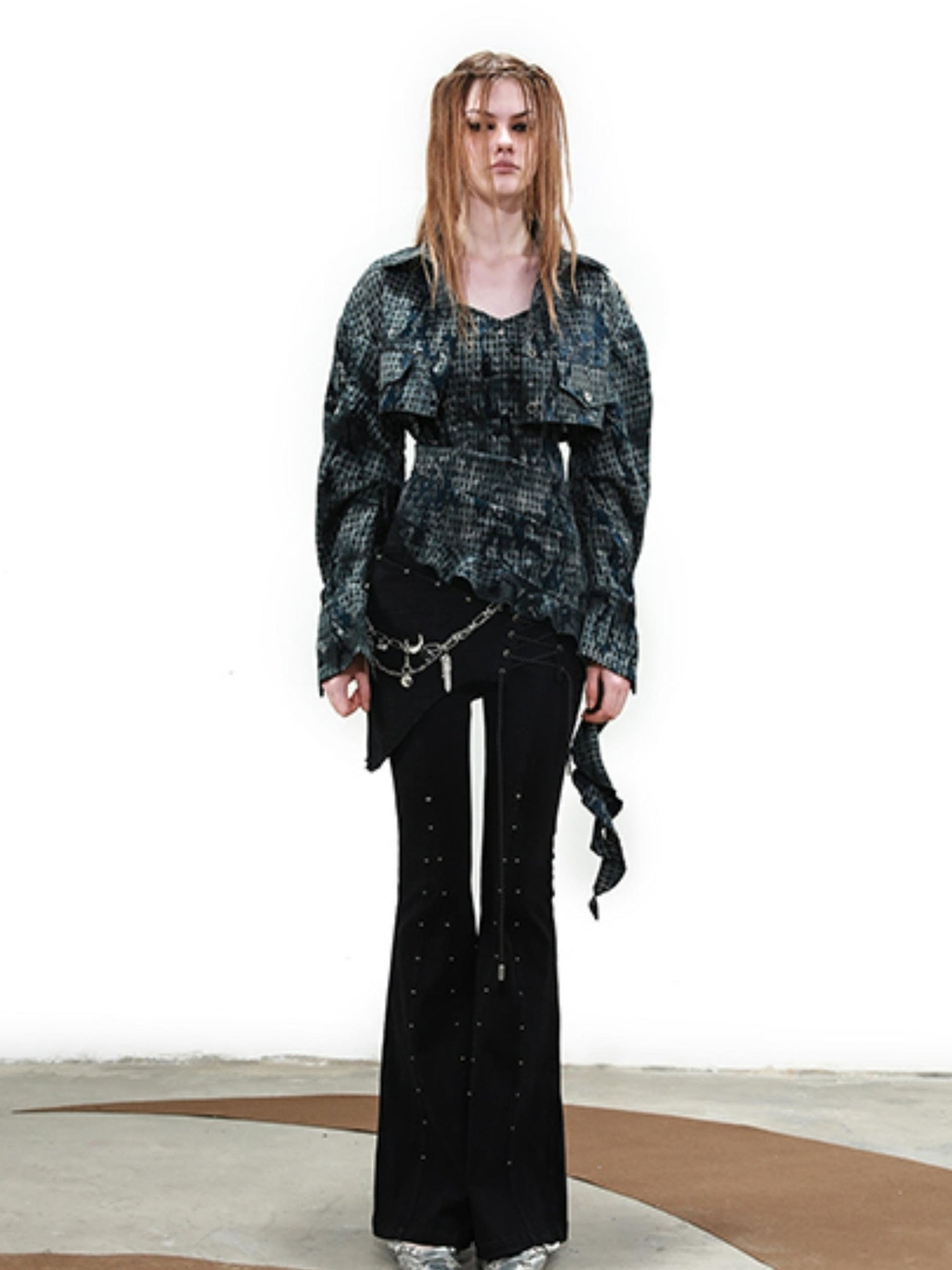 UpdateNN NORTH NODE Textured Plaid Shirt