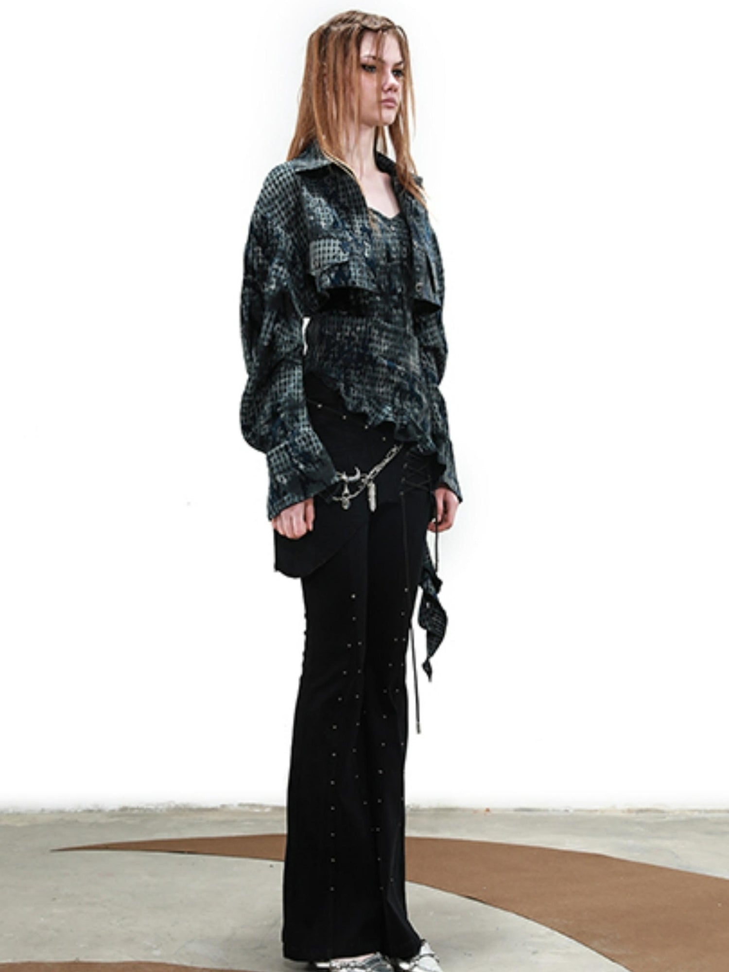 UpdateNN NORTH NODE Textured Plaid Shirt