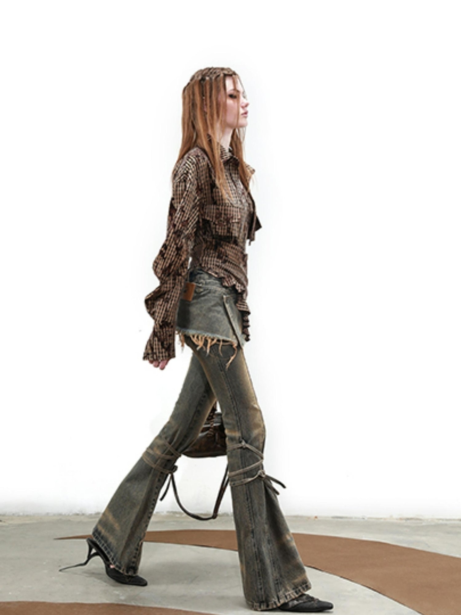 UpdateNN NORTH NODE Textured Plaid Shirt