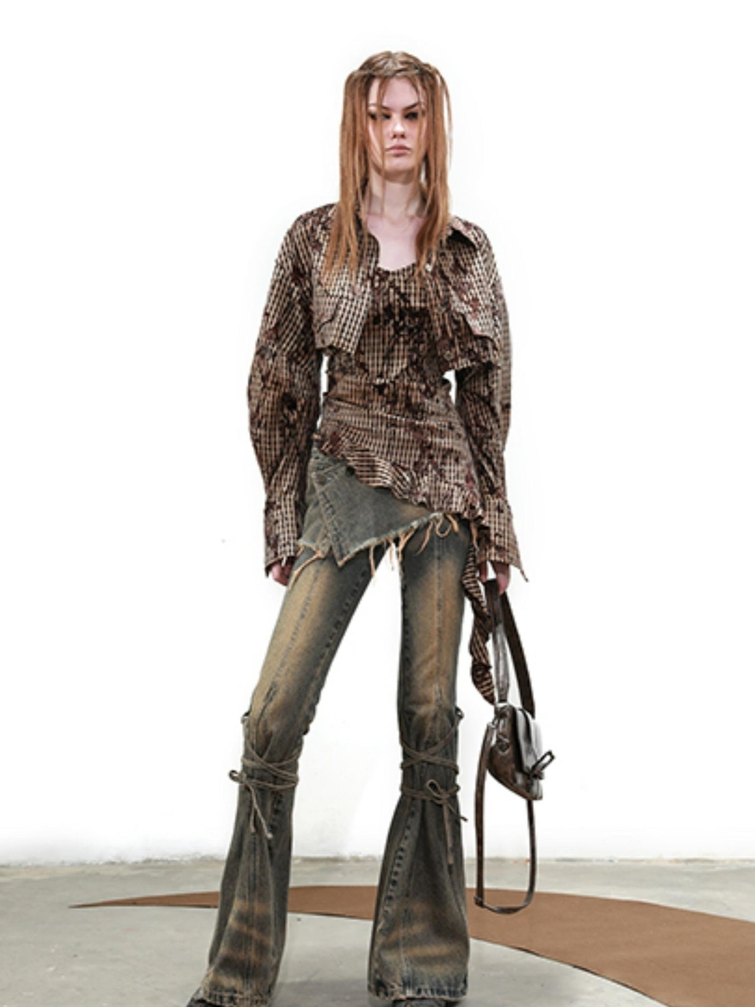 UpdateNN NORTH NODE Textured Plaid Shirt