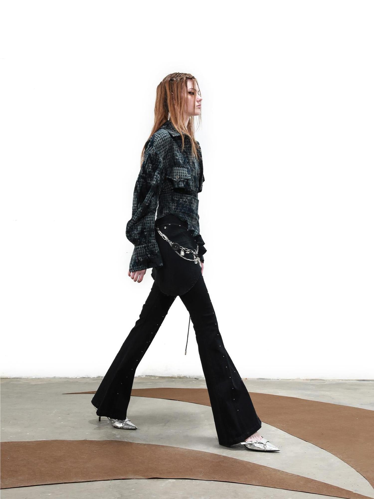 UpdateNN NORTH NODE Textured Plaid Shirt