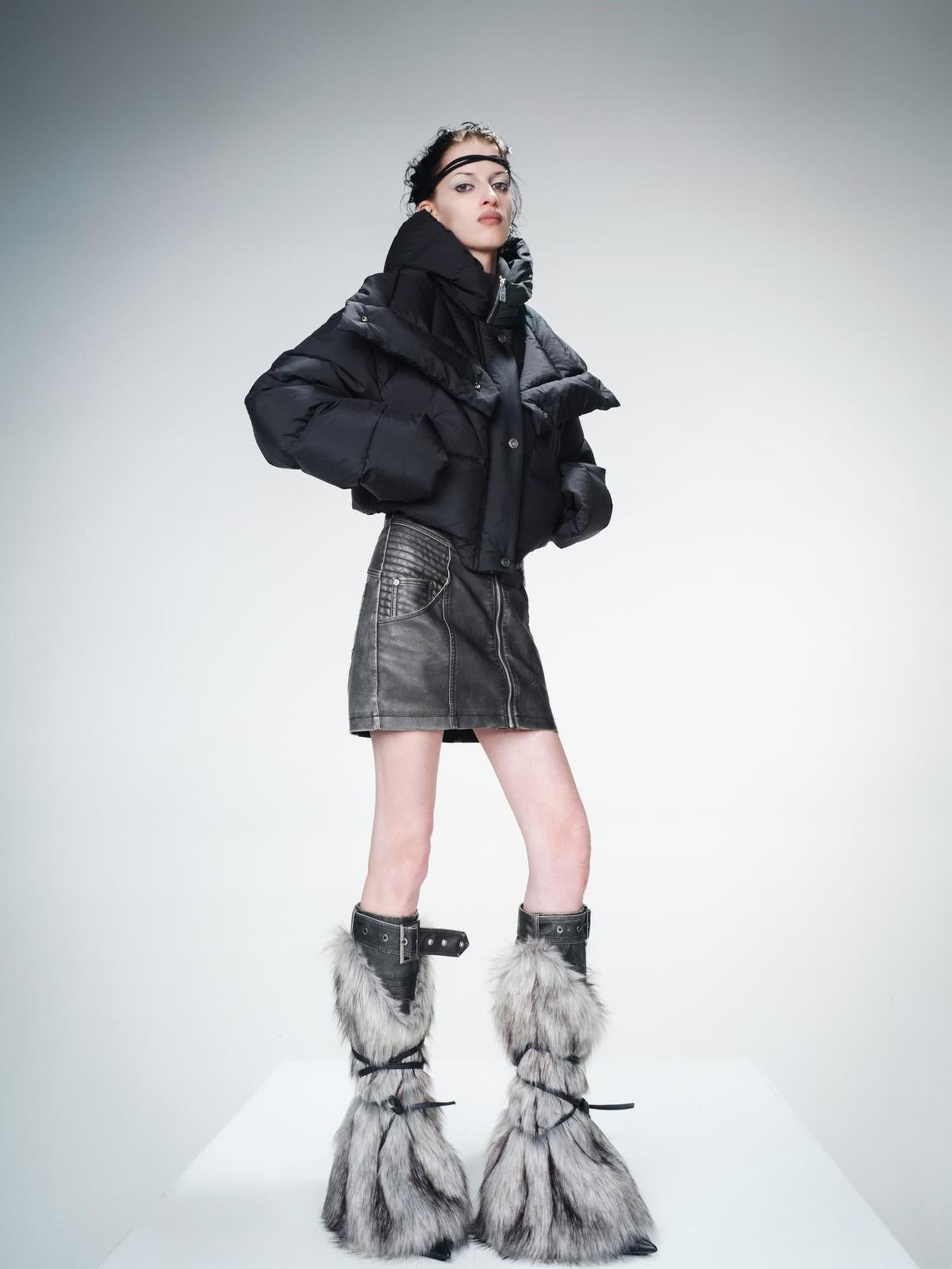 UpdateNN NORTH NODE Ultra Light Thickened Short Down Jacket With 90 Percent White Duck Feather